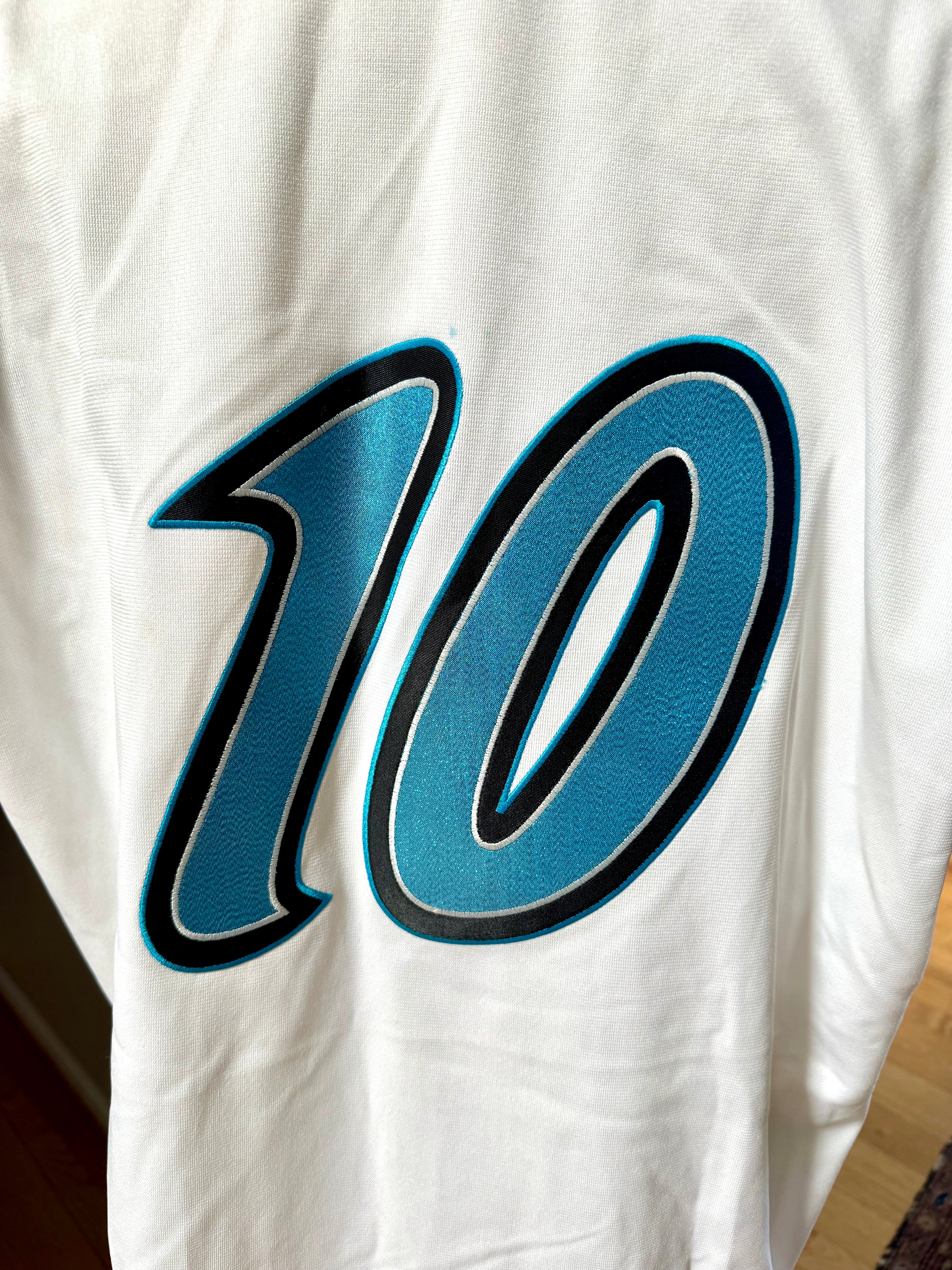 Morehead City Marlins Rawlings Game Worn Baseball Jersey, Size X-Large