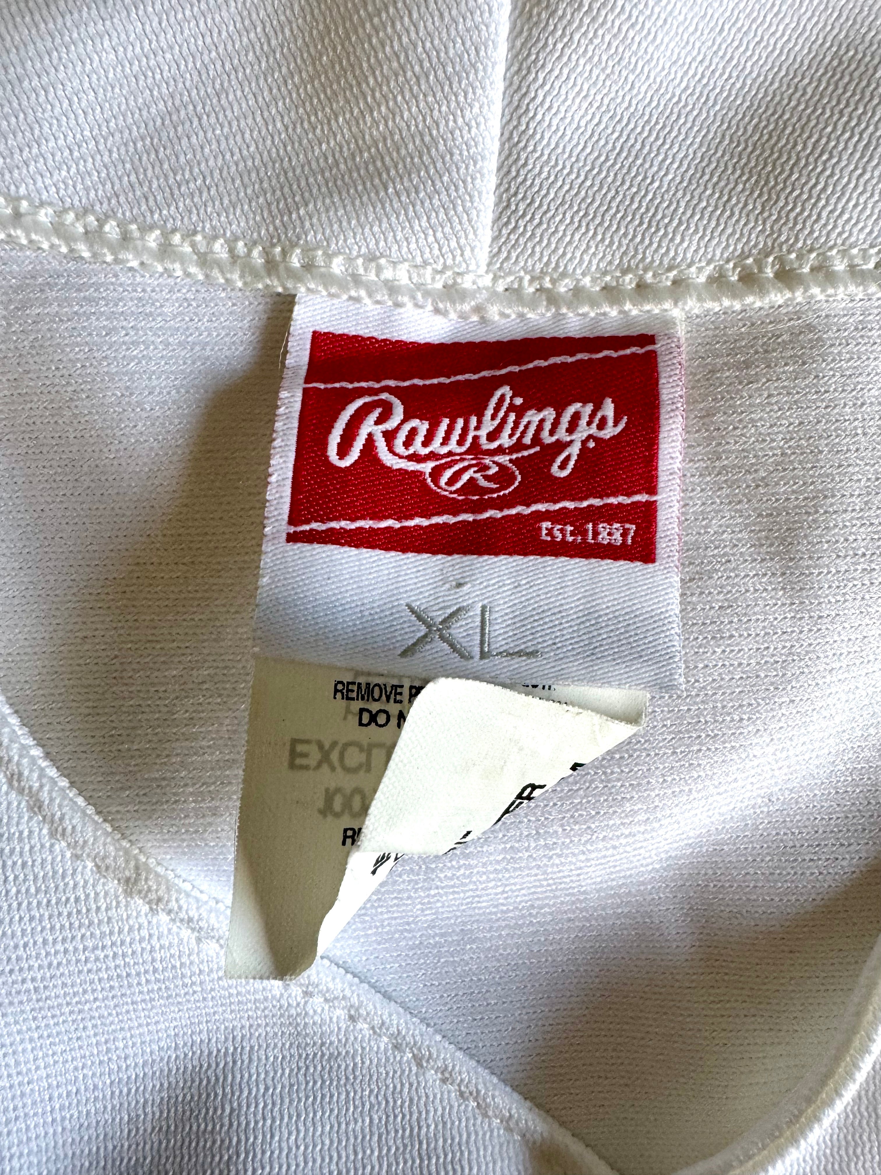Morehead City Marlins Rawlings Game Worn Baseball Jersey, Size X-Large
