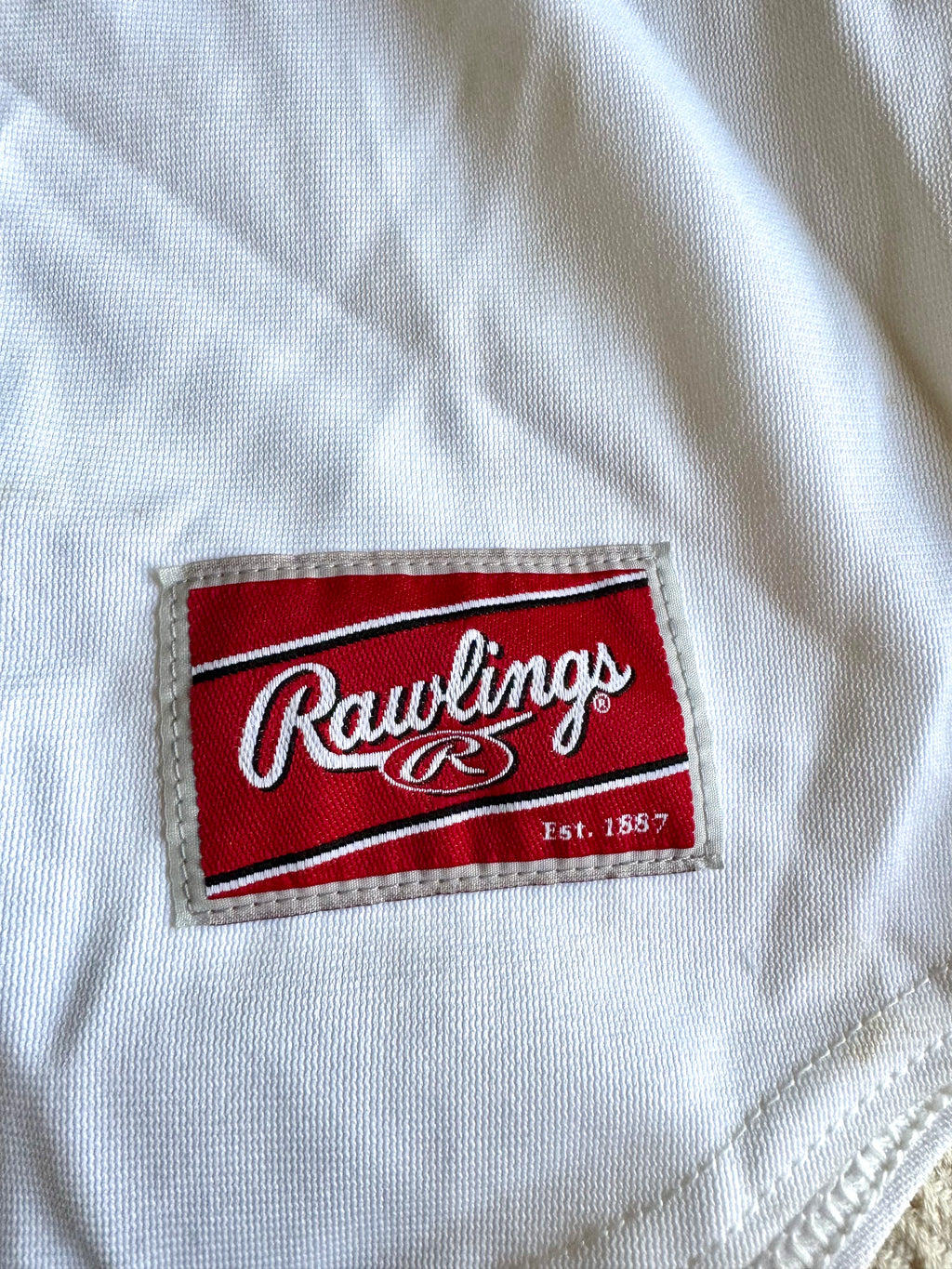 Morehead City Marlins Rawlings Game Worn Baseball Jersey, Size X-Large