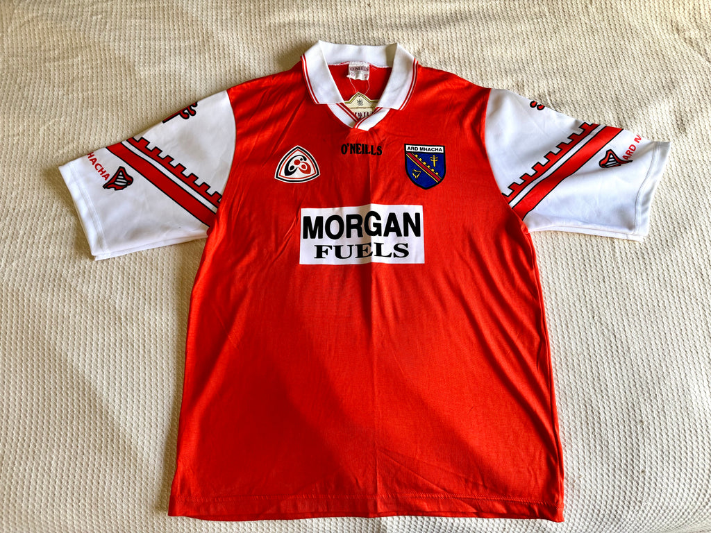 Vtg 90's Armagh GAA Signed Jersey | O'neills 90's Armagh Gaelic Jersey With Signatures