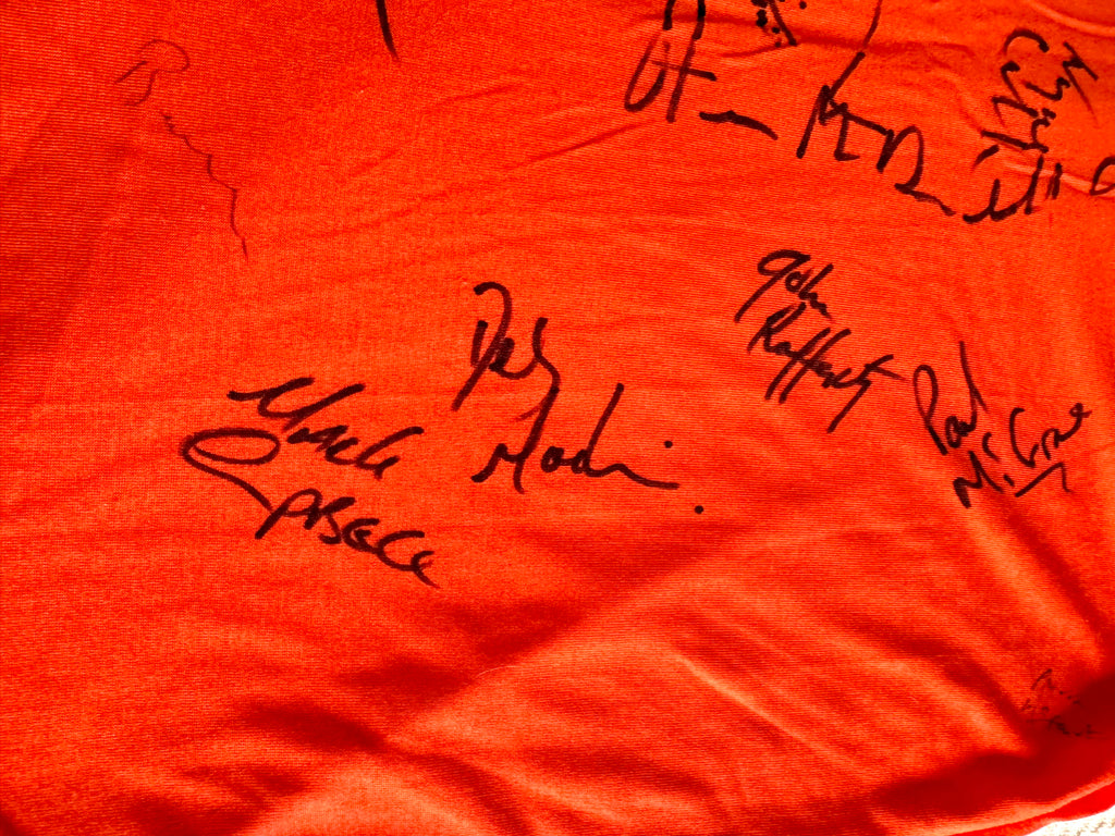 Vtg 90's Armagh GAA Signed Jersey | O'neills 90's Armagh Gaelic Jersey With Signatures