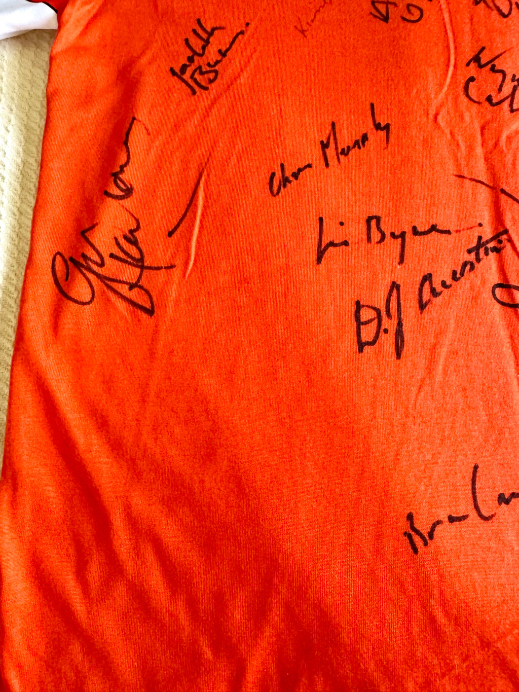 Vtg 90's Armagh GAA Signed Jersey | O'neills 90's Armagh Gaelic Jersey With Signatures