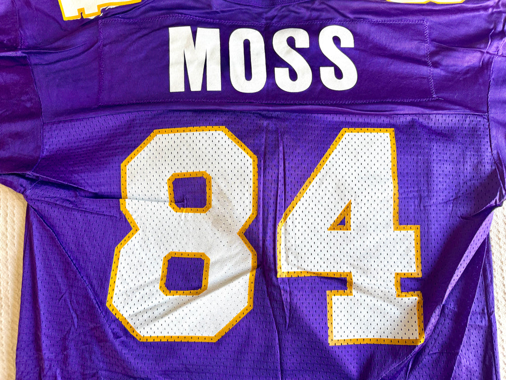 Vtg Minnesota Vikings 90's Champion Home Jersey - Randy Moss #84