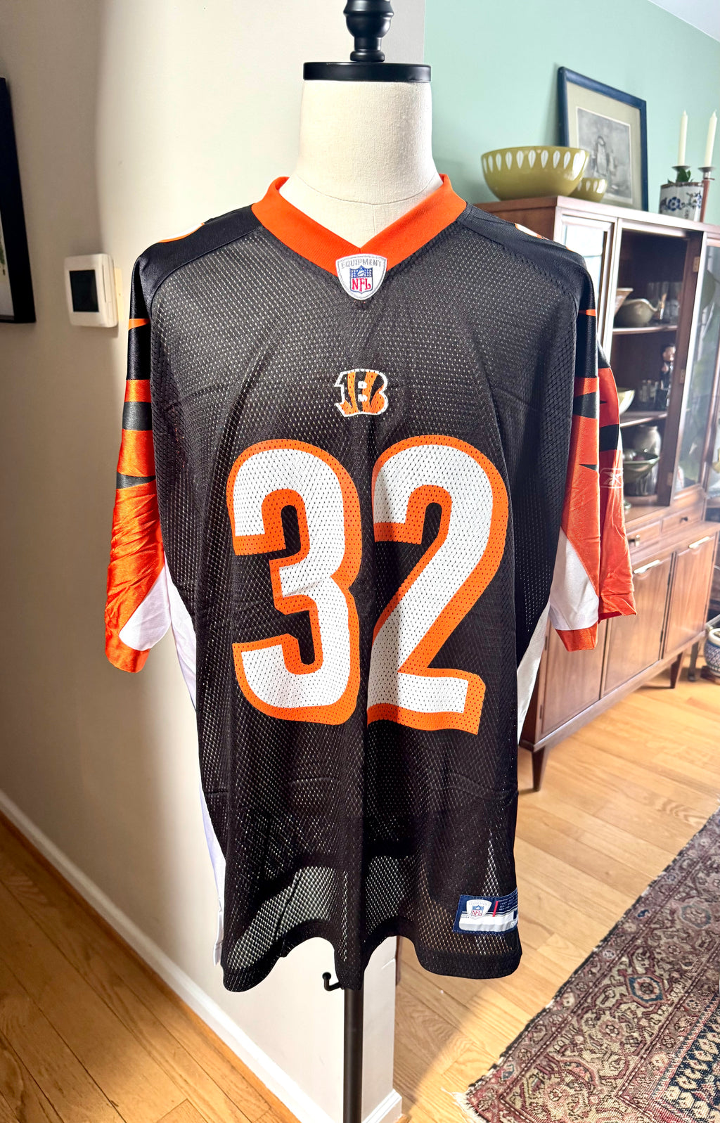 2009 Cedric Benson Cincinnati Bengals Reebok NFL Jersey Size XL