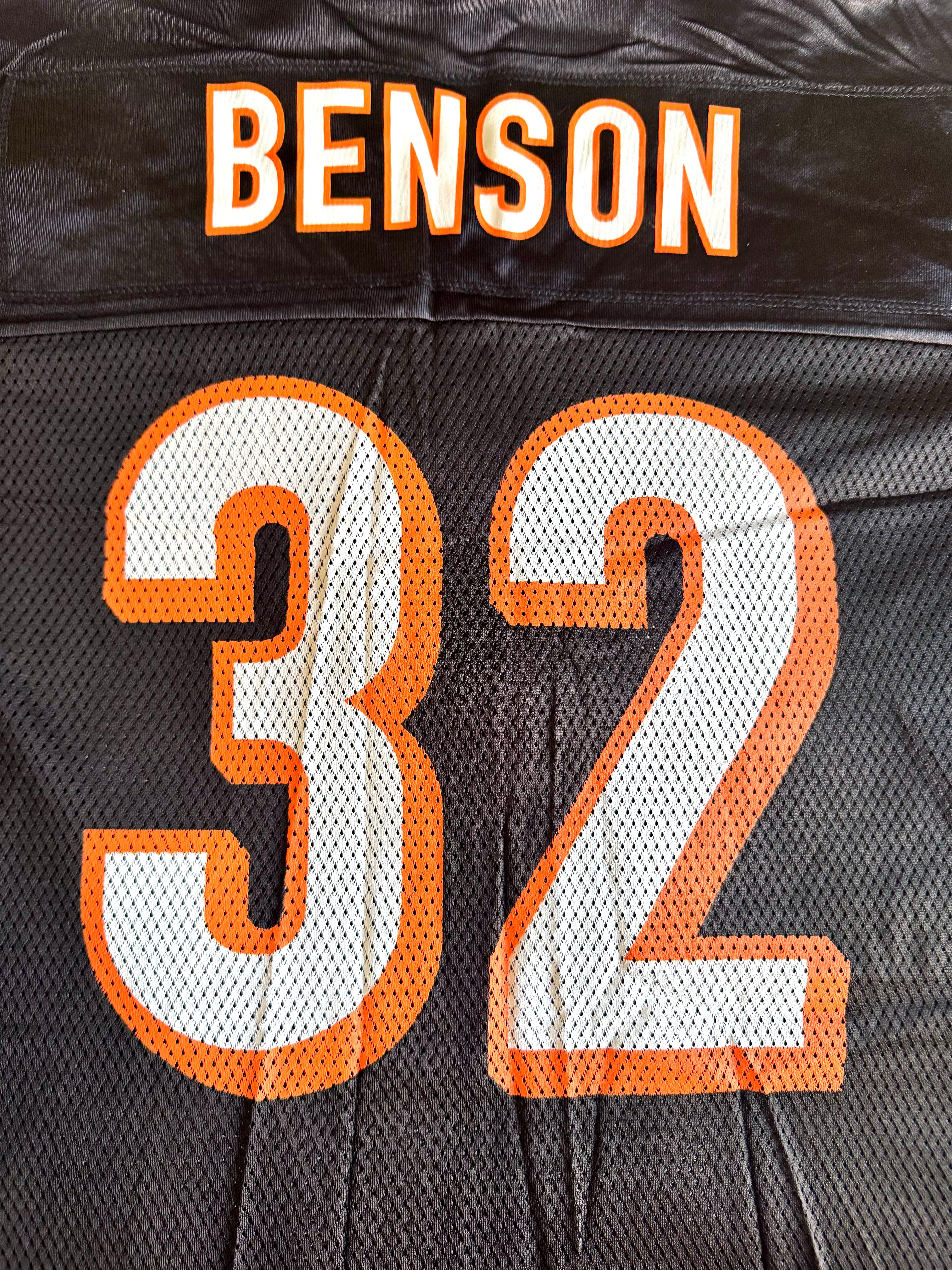 2009 Cedric Benson Cincinnati Bengals Reebok NFL Jersey Size XL