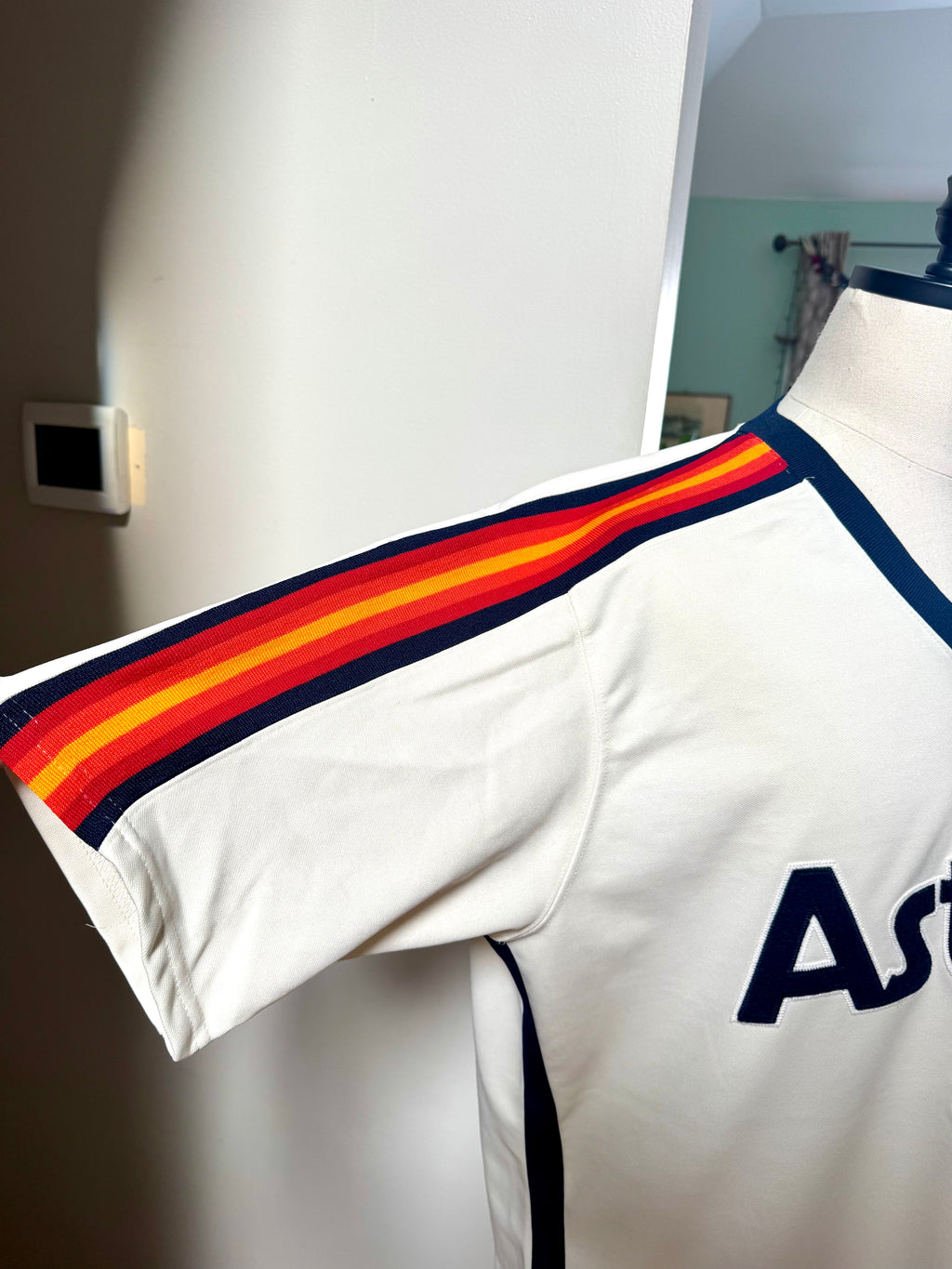 Vtg 90s Houston Astros Men's Majestic Cooperstown Home White Jersey XL