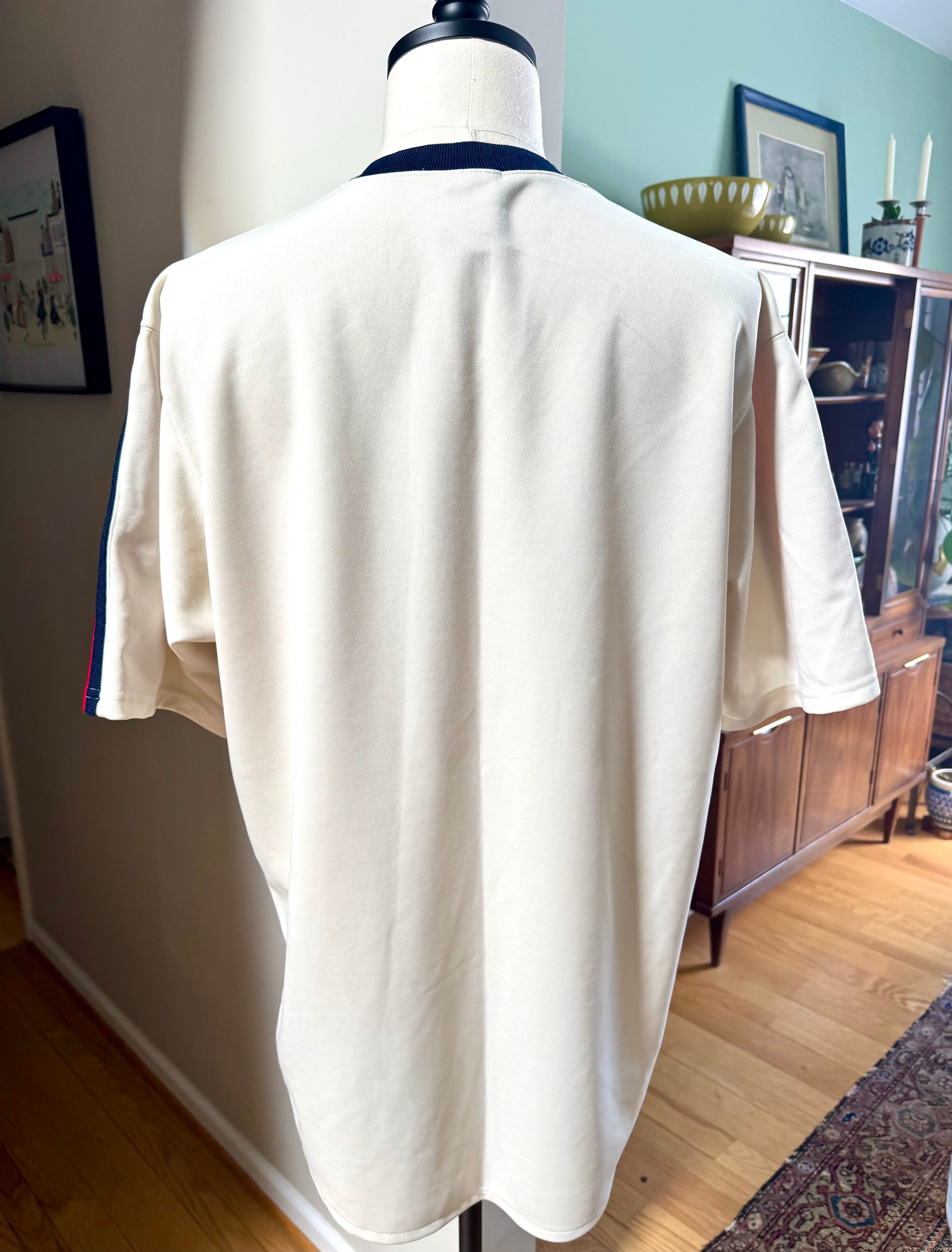 Vtg 90s Houston Astros Men's Majestic Cooperstown Home White Jersey XL