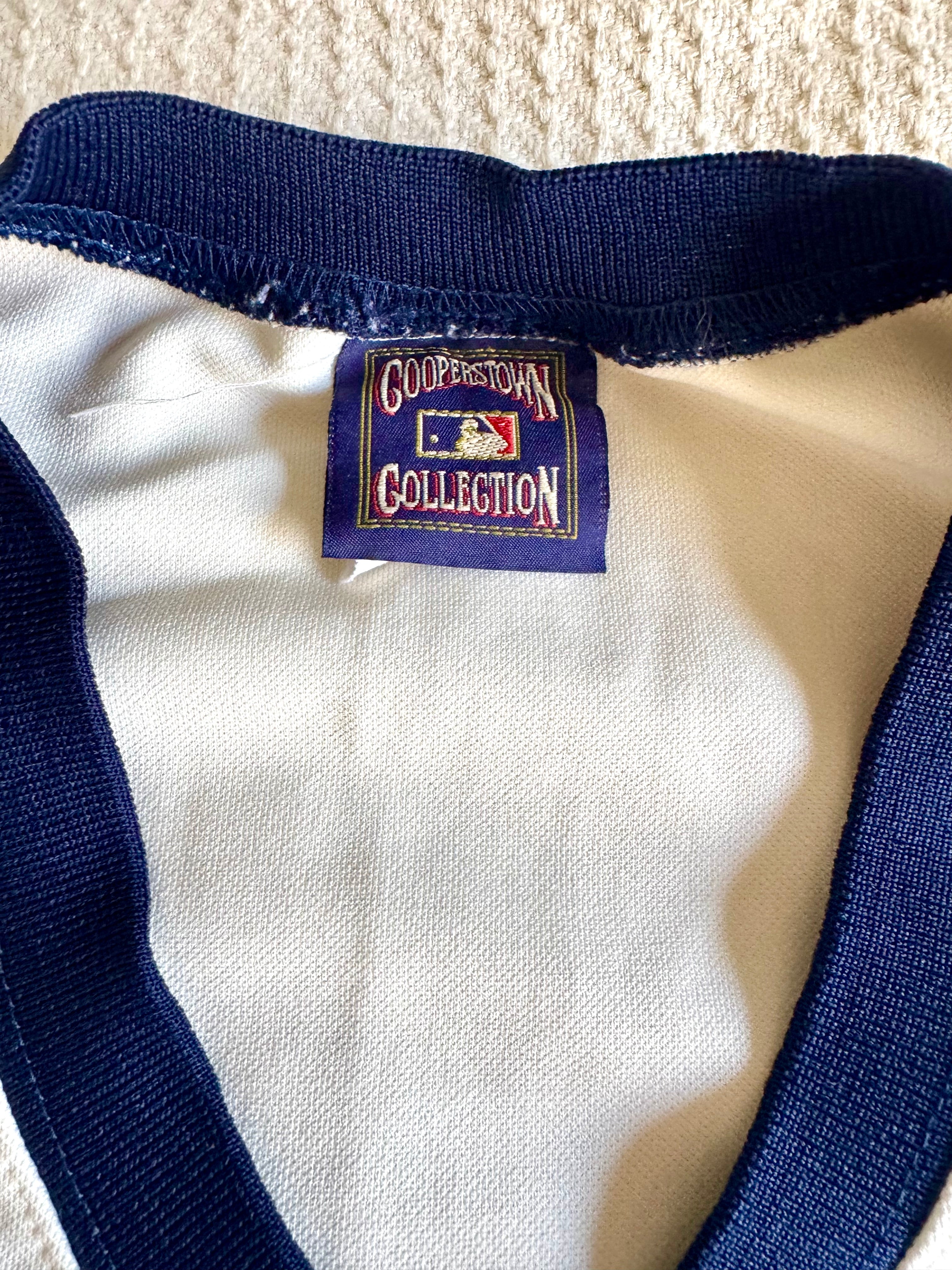 Vtg 90s Houston Astros Men's Majestic Cooperstown Home White Jersey XL