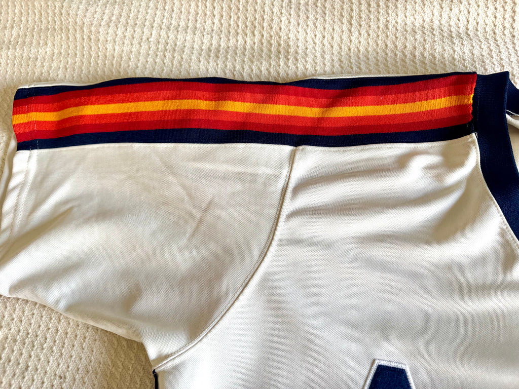 Vtg 90s Houston Astros Men's Majestic Cooperstown Home White Jersey XL