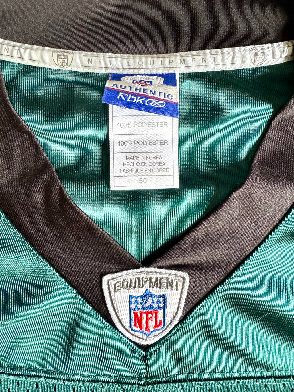 Vtg Reebok NFL Philadelphia Eagles Donovan McNabb Football Jersey | Size 50