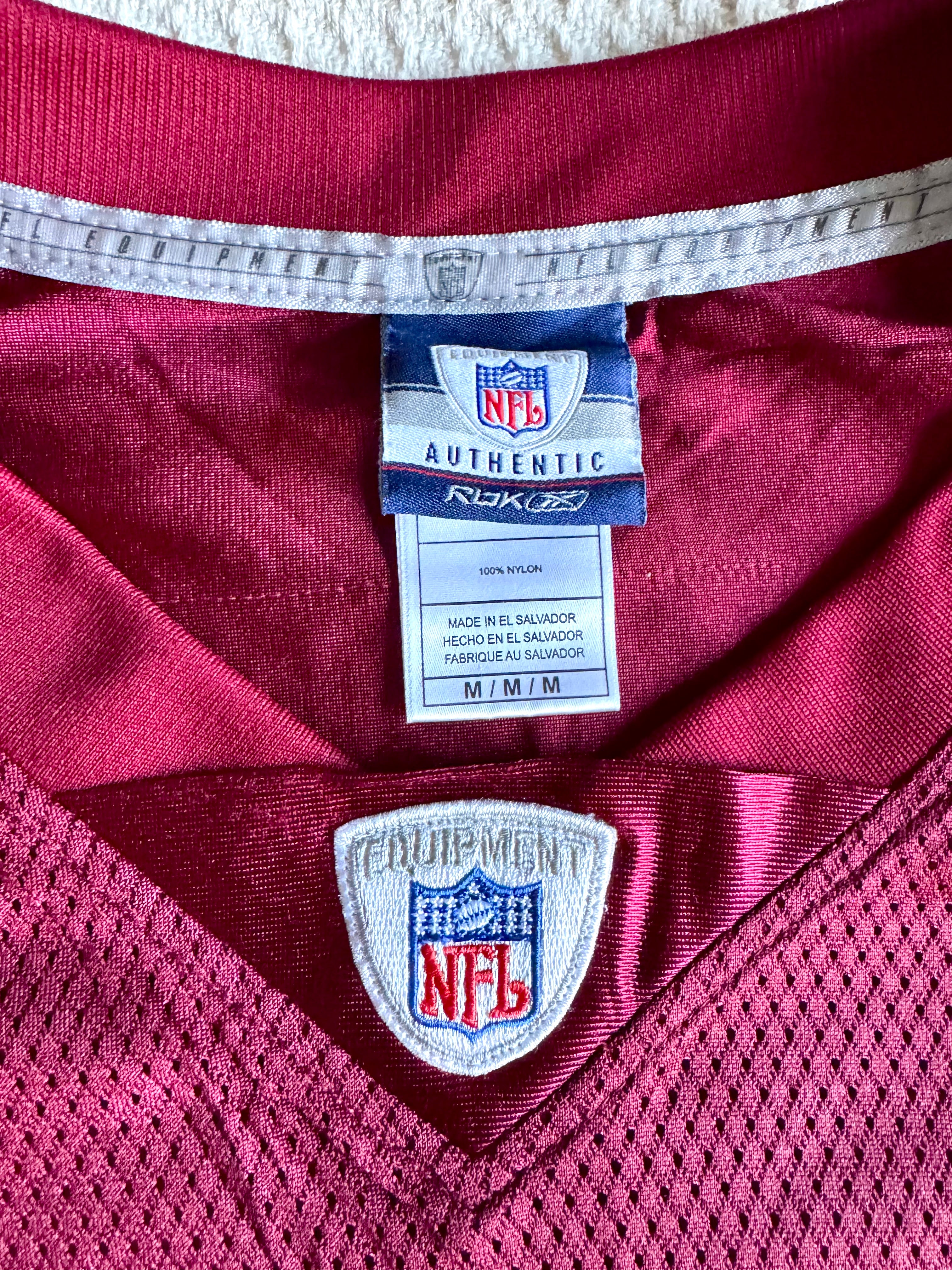 Washington Redskins Reebok Jersey #26 Clinton Portis Mens Size M NFL