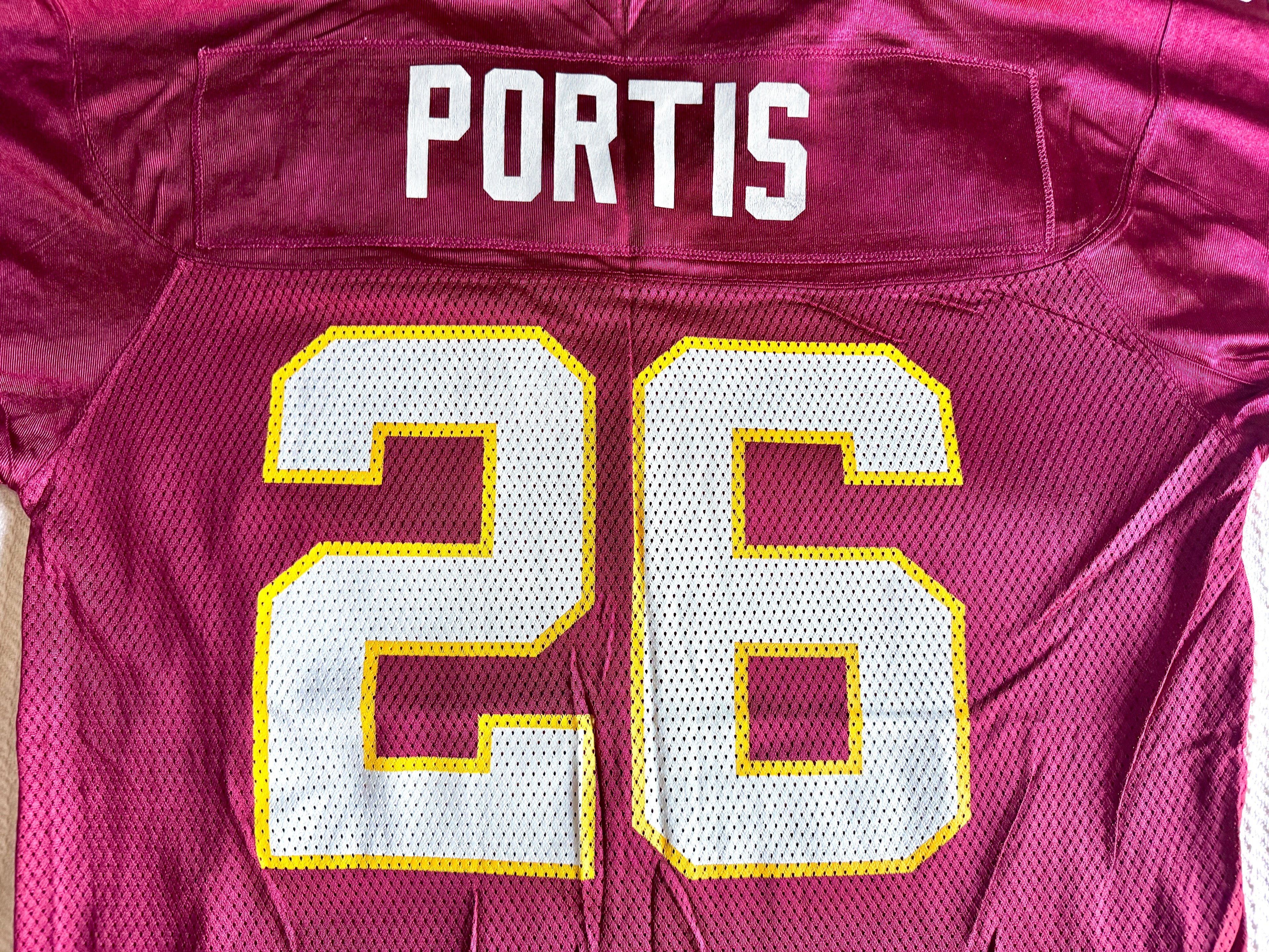 Washington Redskins Reebok Jersey #26 Clinton Portis Mens Size M NFL