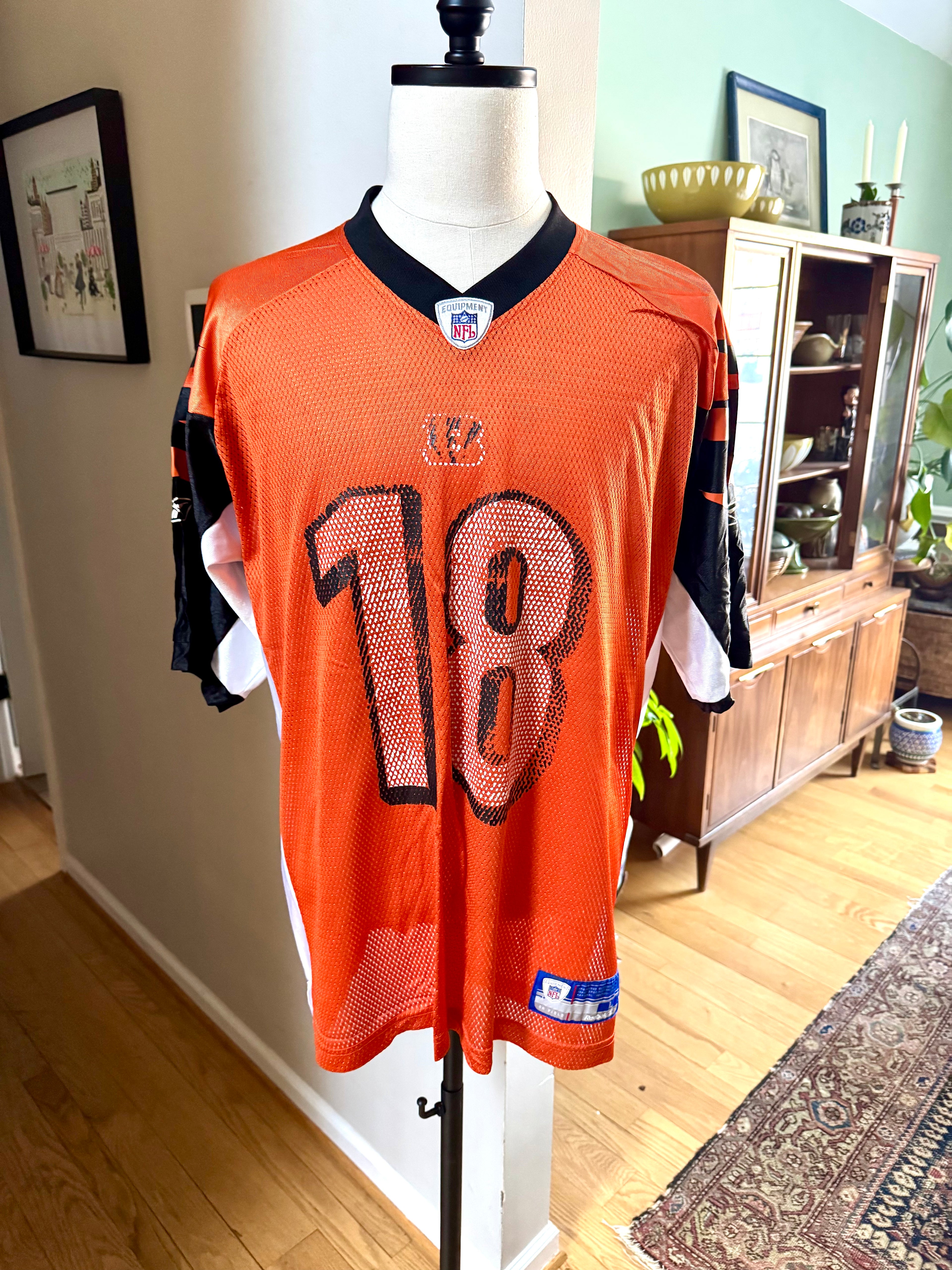 2006 Cincinnati Bengals AJ Green #18 Reebok On Field Jersey (Alternate) L