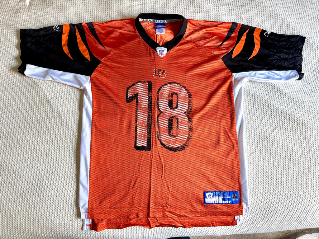2006 Cincinnati Bengals AJ Green #18 Reebok On Field Jersey (Alternate) L
