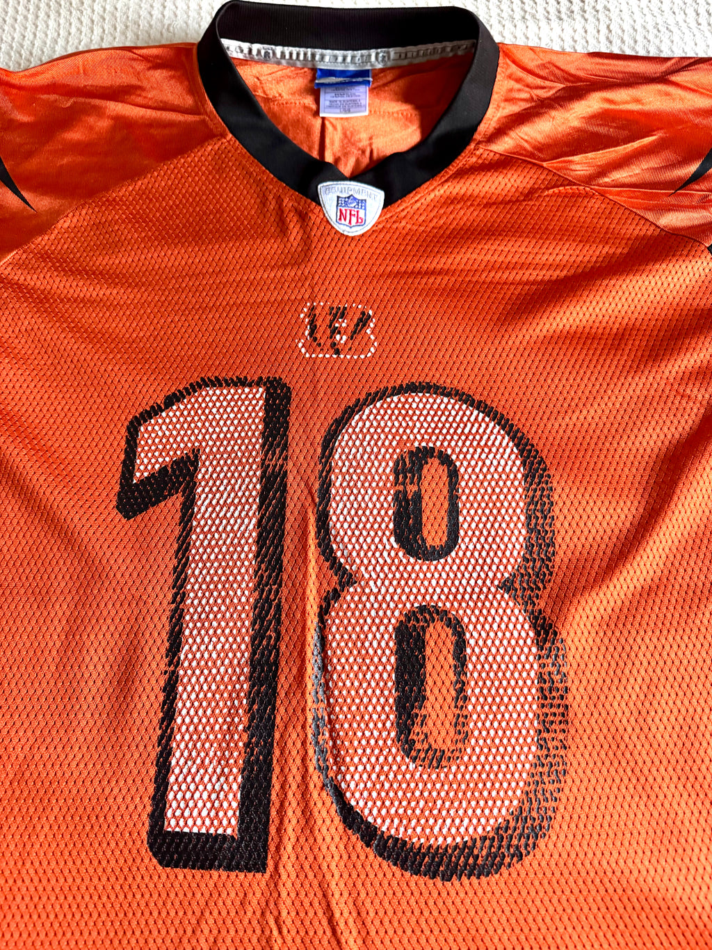 2006 Cincinnati Bengals AJ Green #18 Reebok On Field Jersey (Alternate) L