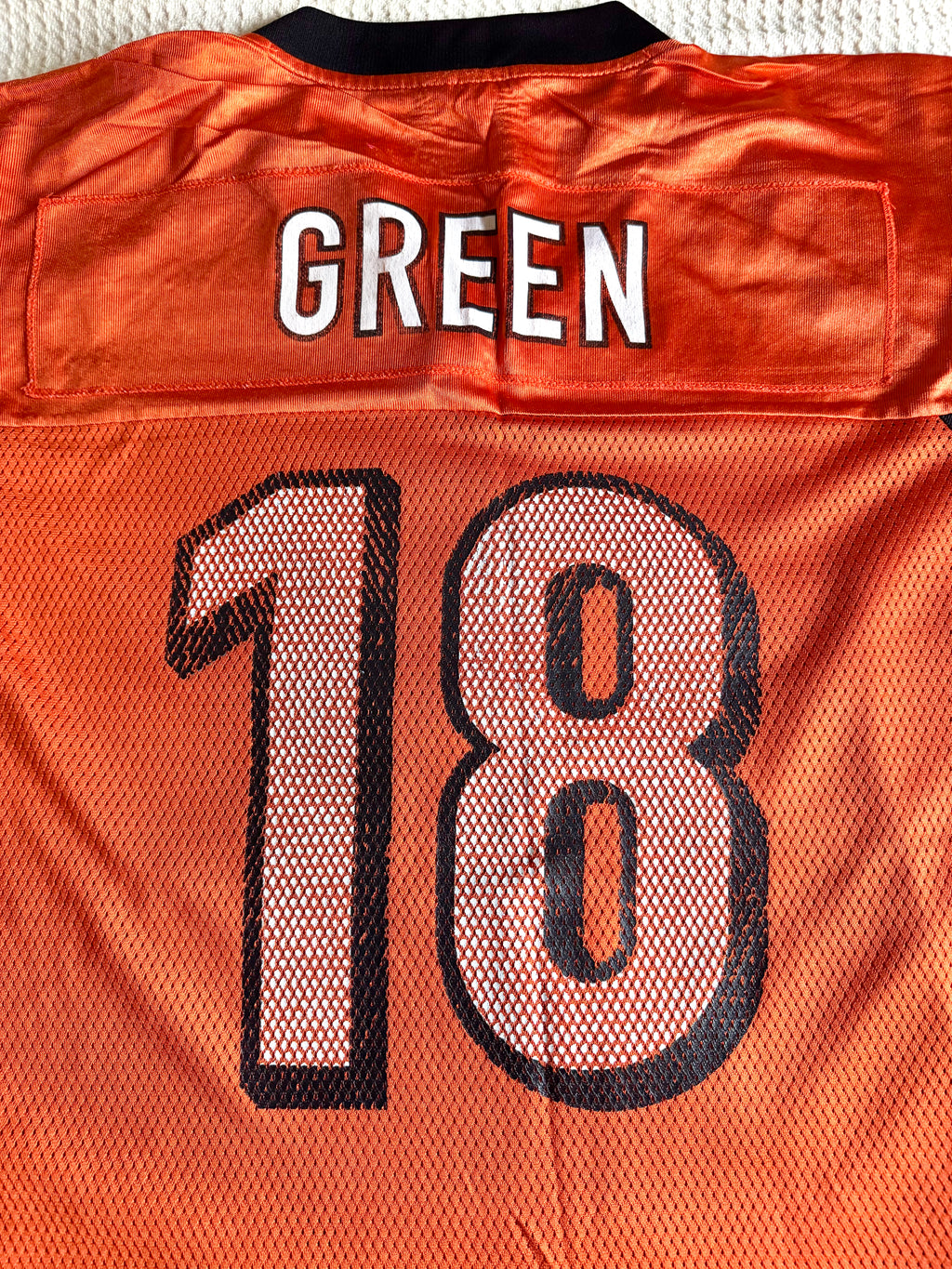2006 Cincinnati Bengals AJ Green #18 Reebok On Field Jersey (Alternate) L