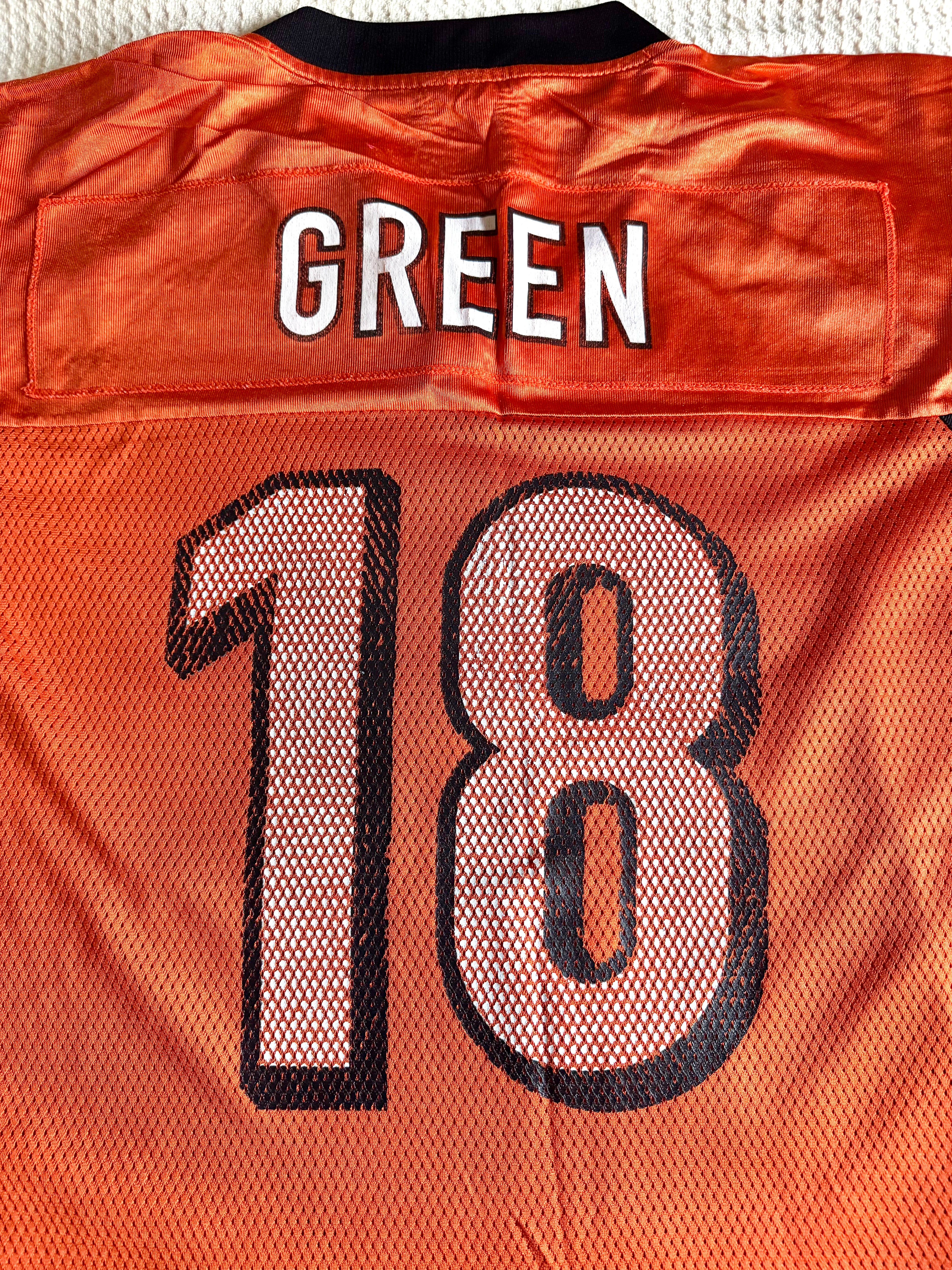 2006 Cincinnati Bengals AJ Green #18 Reebok On Field Jersey (Alternate) L