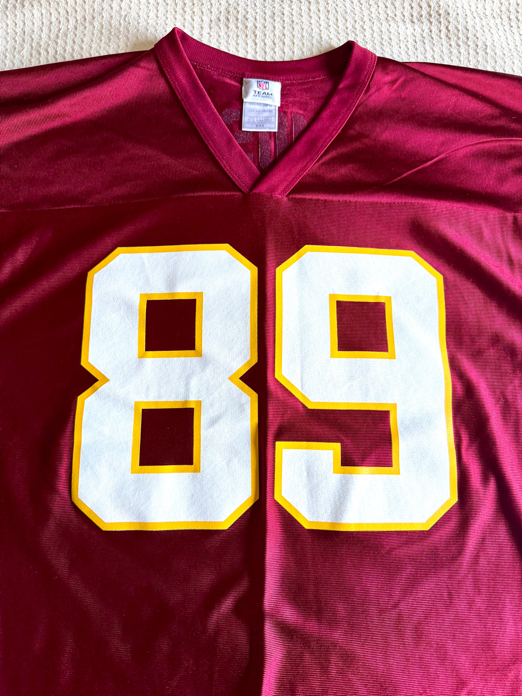 Washington Redskins Reebok Santana Moss NFL Jersey Style Shirt (M)