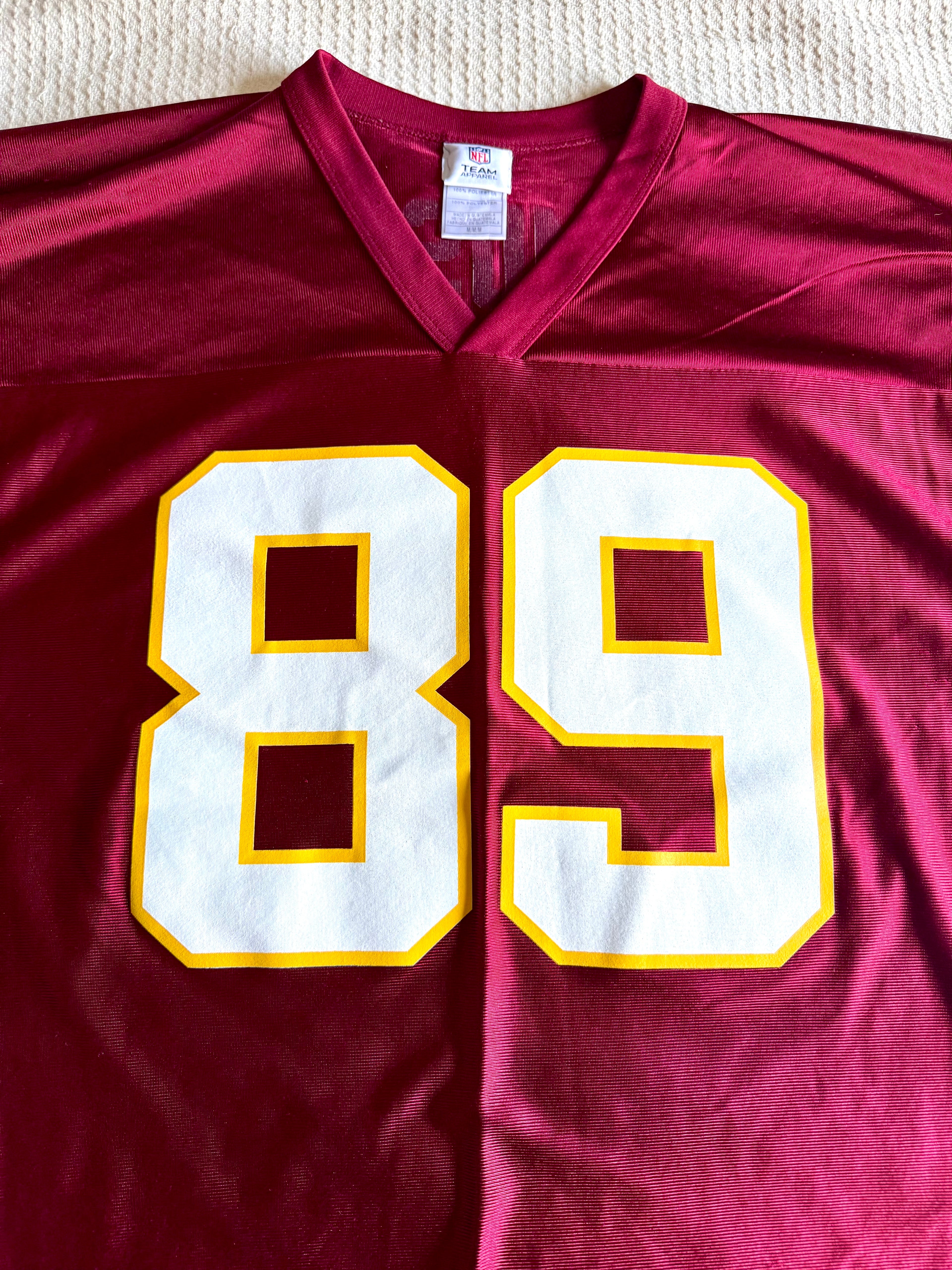 Washington Redskins Reebok Santana Moss NFL Jersey Style Shirt (M)