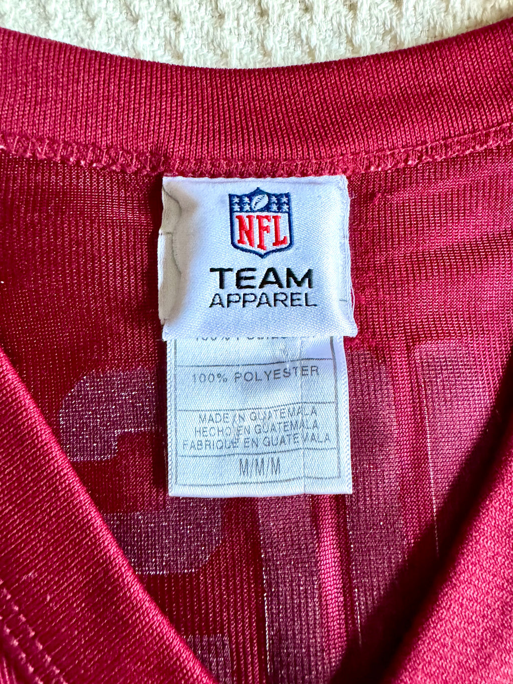 Washington Redskins Reebok Santana Moss NFL Jersey Style Shirt (M)