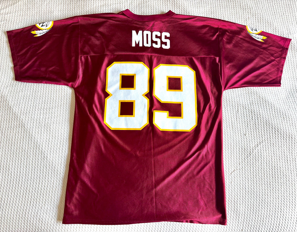 Washington Redskins Reebok Santana Moss NFL Jersey Style Shirt (M)