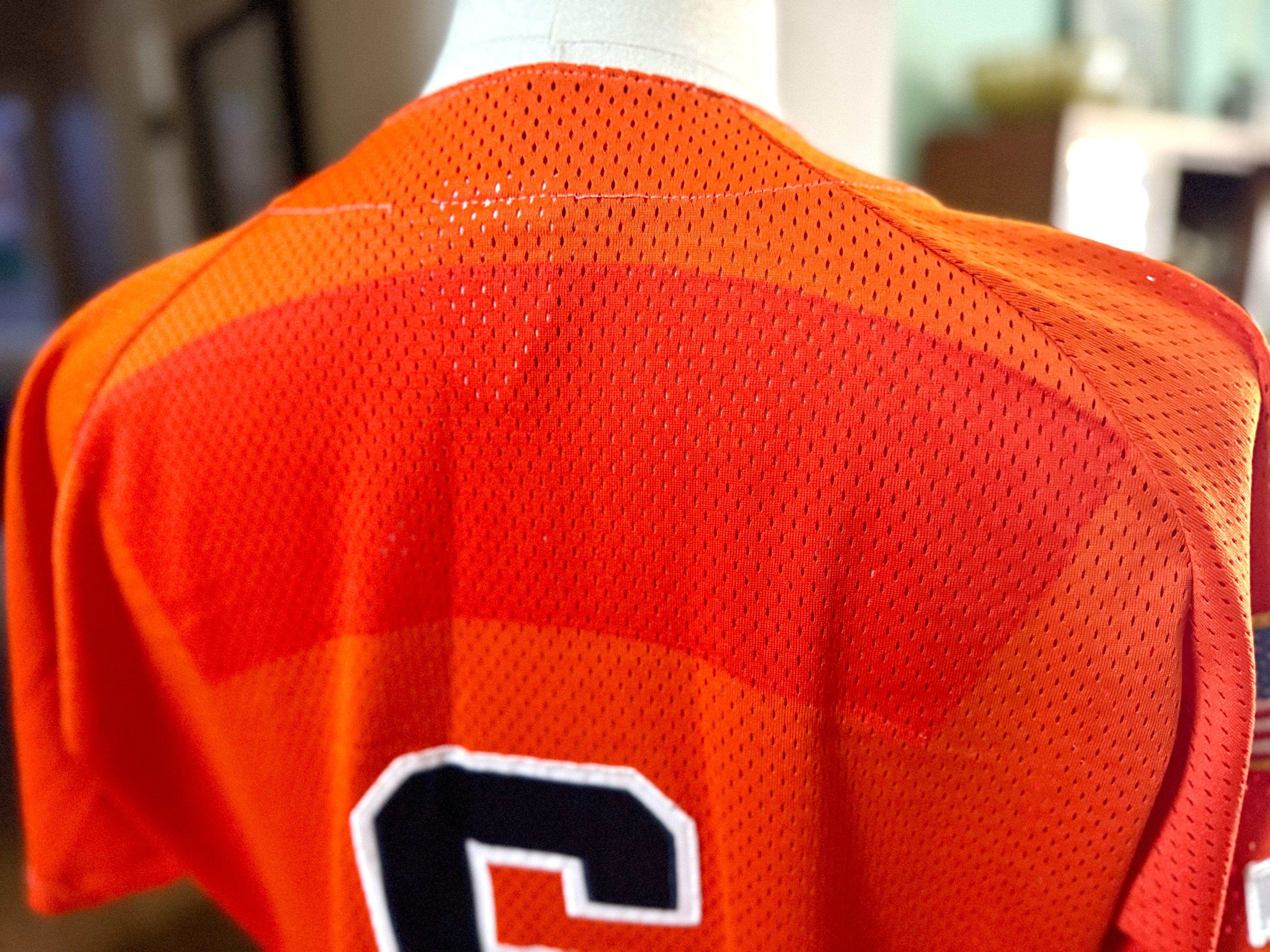 UVA Cavaliers Rawlings No.6 Baseball Jersey | Orange Virginian Cavaliers Jersey Size 42