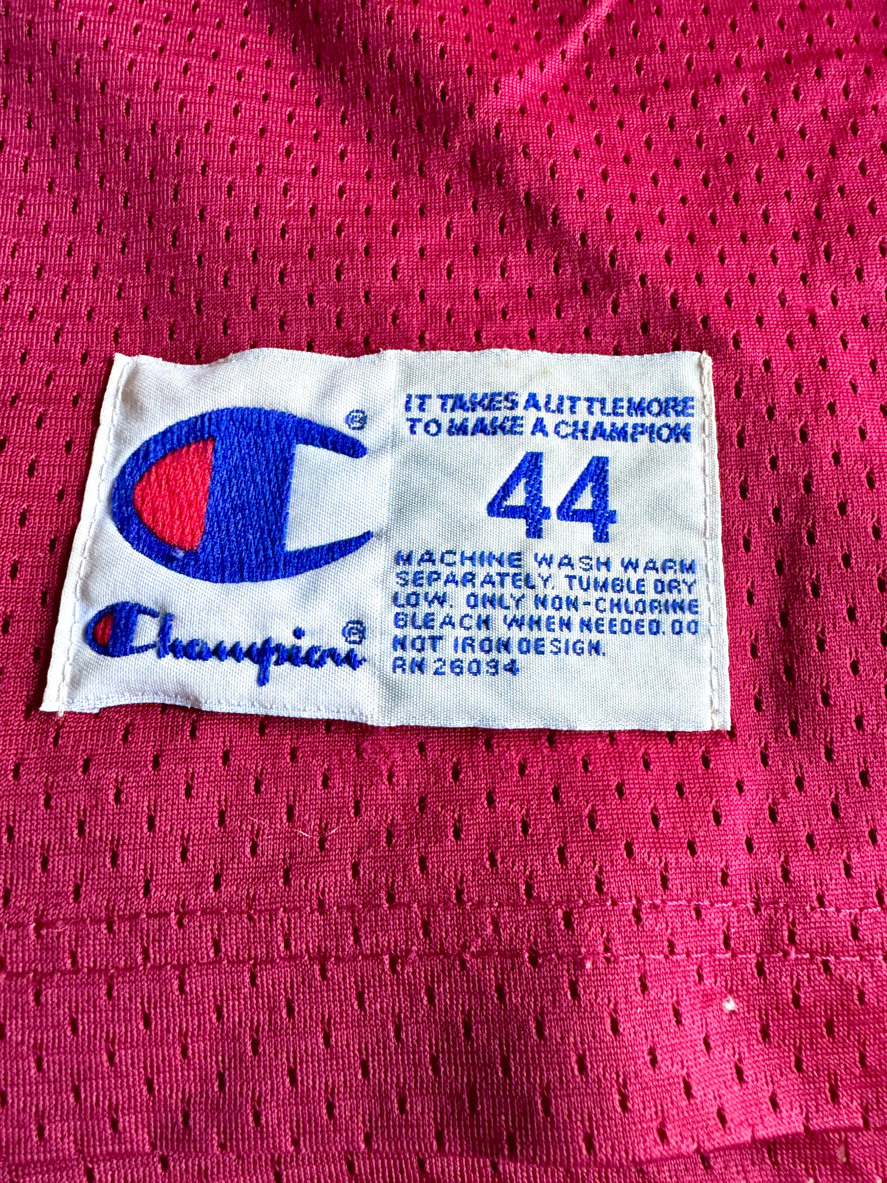 Vtg 1995-00 Washington Redskins Westbrook #82 Champion Home Jersey (L-44)