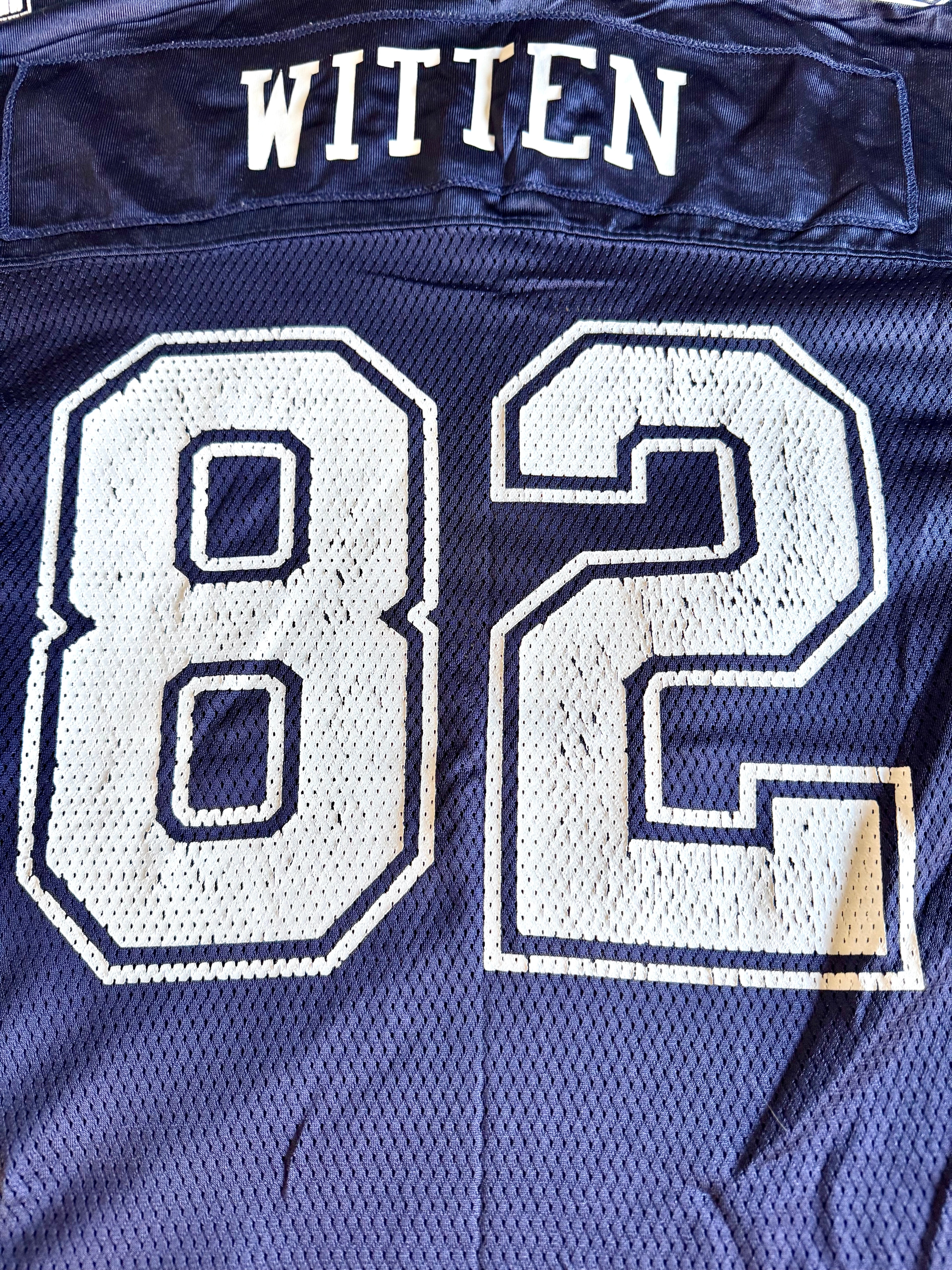 Dallas Cowboys Witten Reebok Jersey (M) | Navy Blue NFL Cowboys Jason Witten Jersey