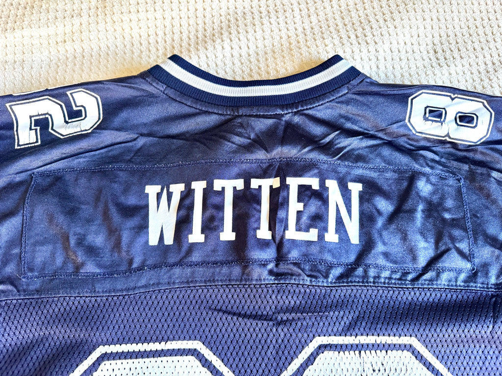 Dallas Cowboys Witten Reebok Jersey (M) | Navy Blue NFL Cowboys Jason Witten Jersey