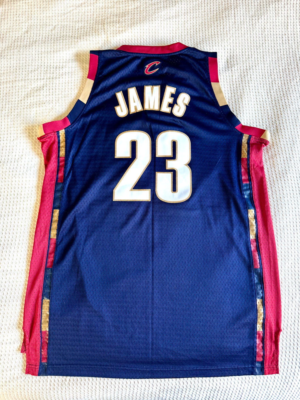 ADIDAS LeBron James Stitched Cleveland Cavaliers NBA Jersey L Rare Style