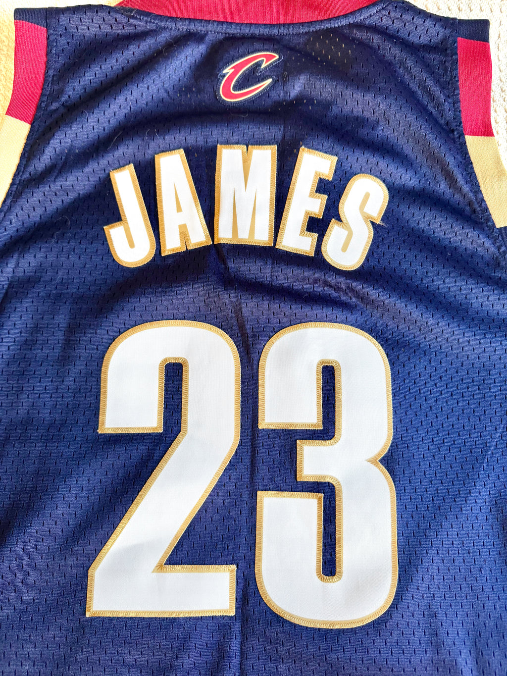 ADIDAS LeBron James Stitched Cleveland Cavaliers NBA Jersey L Rare Style