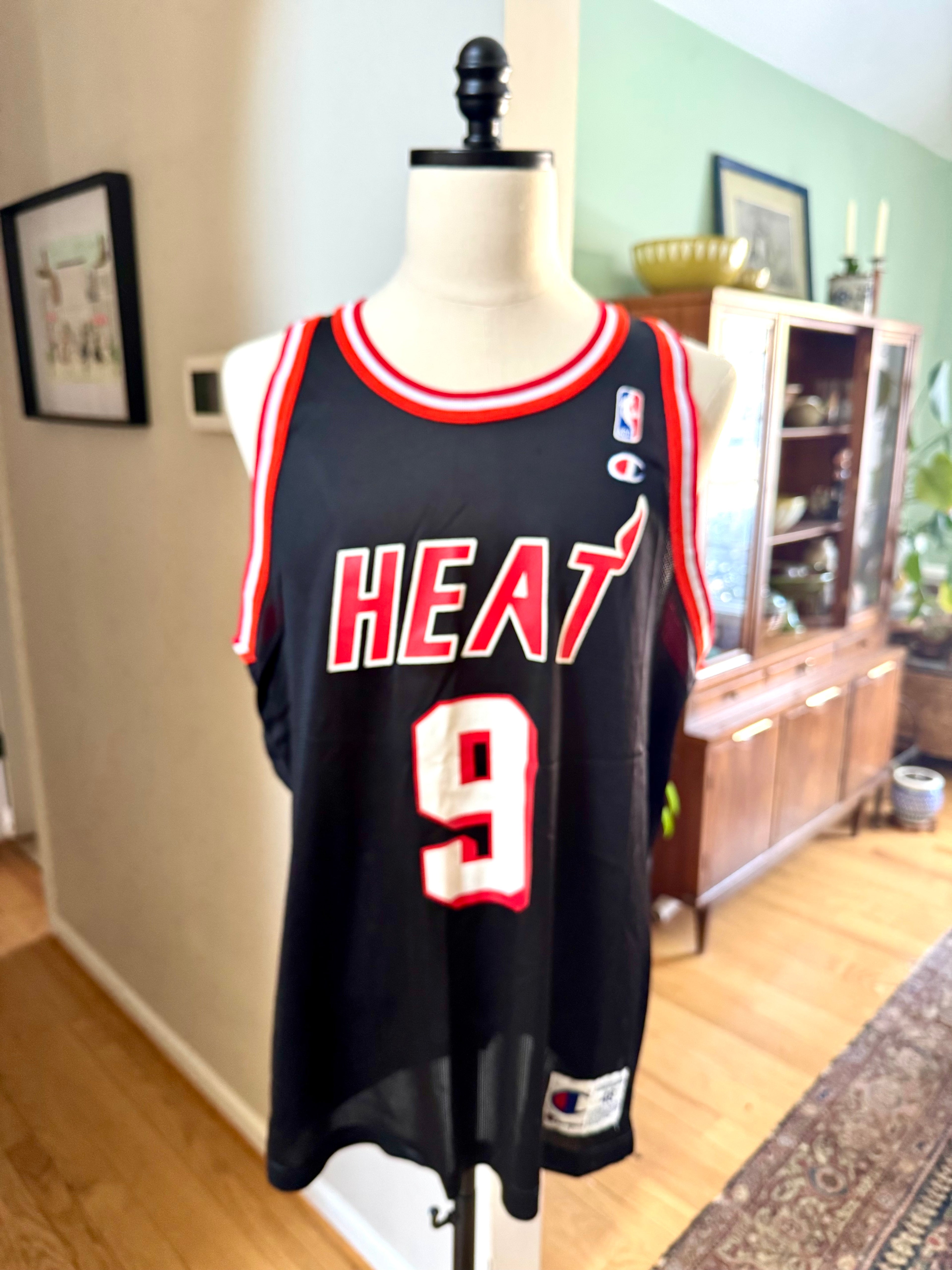 Vtg Champion Miami Heat Dan Majerle Jersey | Champion 48 NBA Miami Heat Jersey