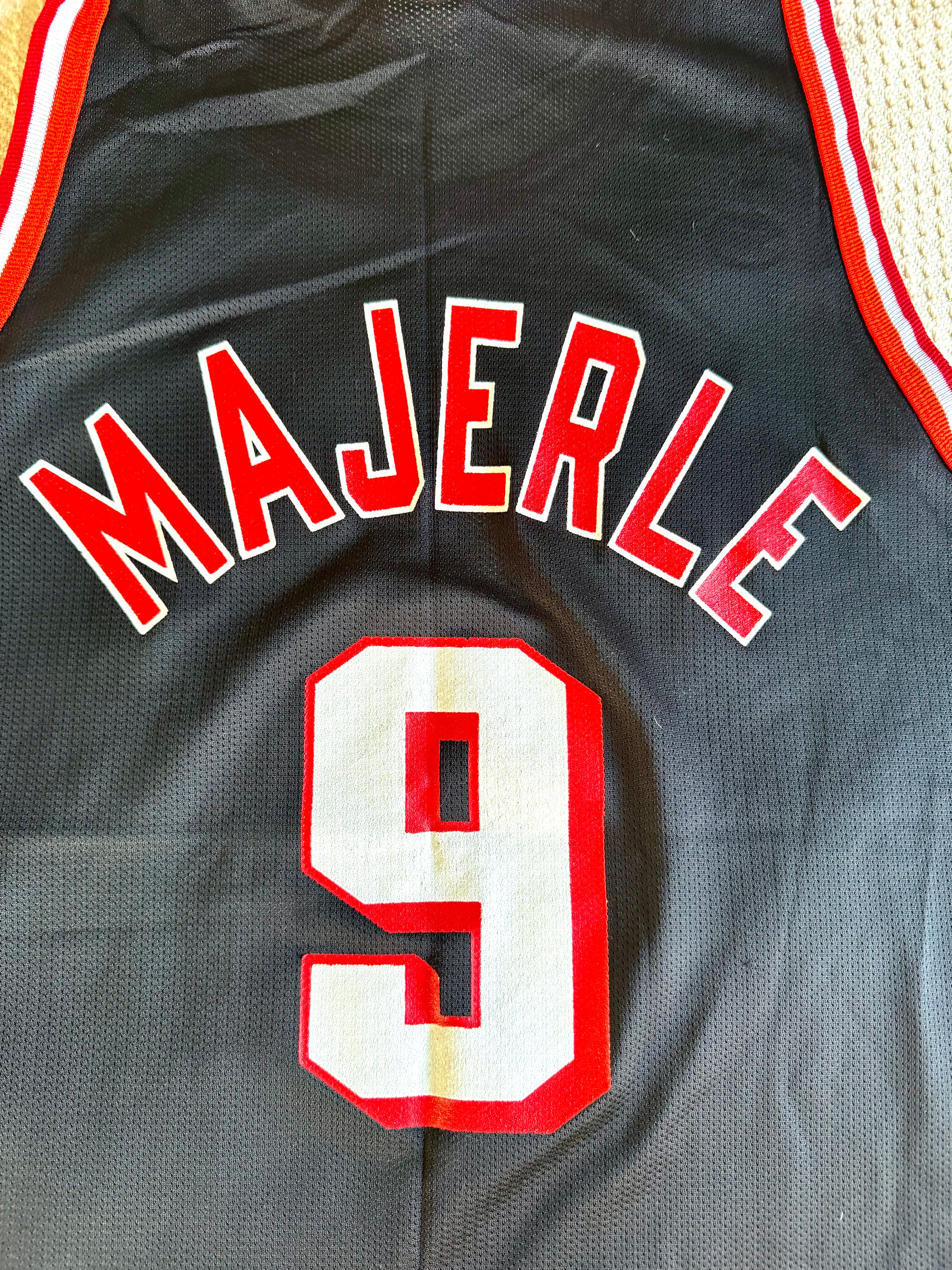 Vtg Champion Miami Heat Dan Majerle Jersey | Champion 48 NBA Miami Heat Jersey