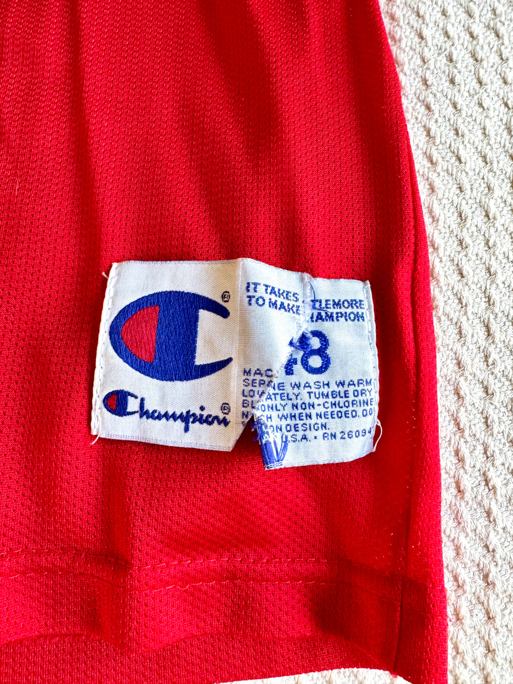 Vtg Champion Atlanta Hawks Dominique Wilkins Jersey | Champion 48 Wilkins Jersey