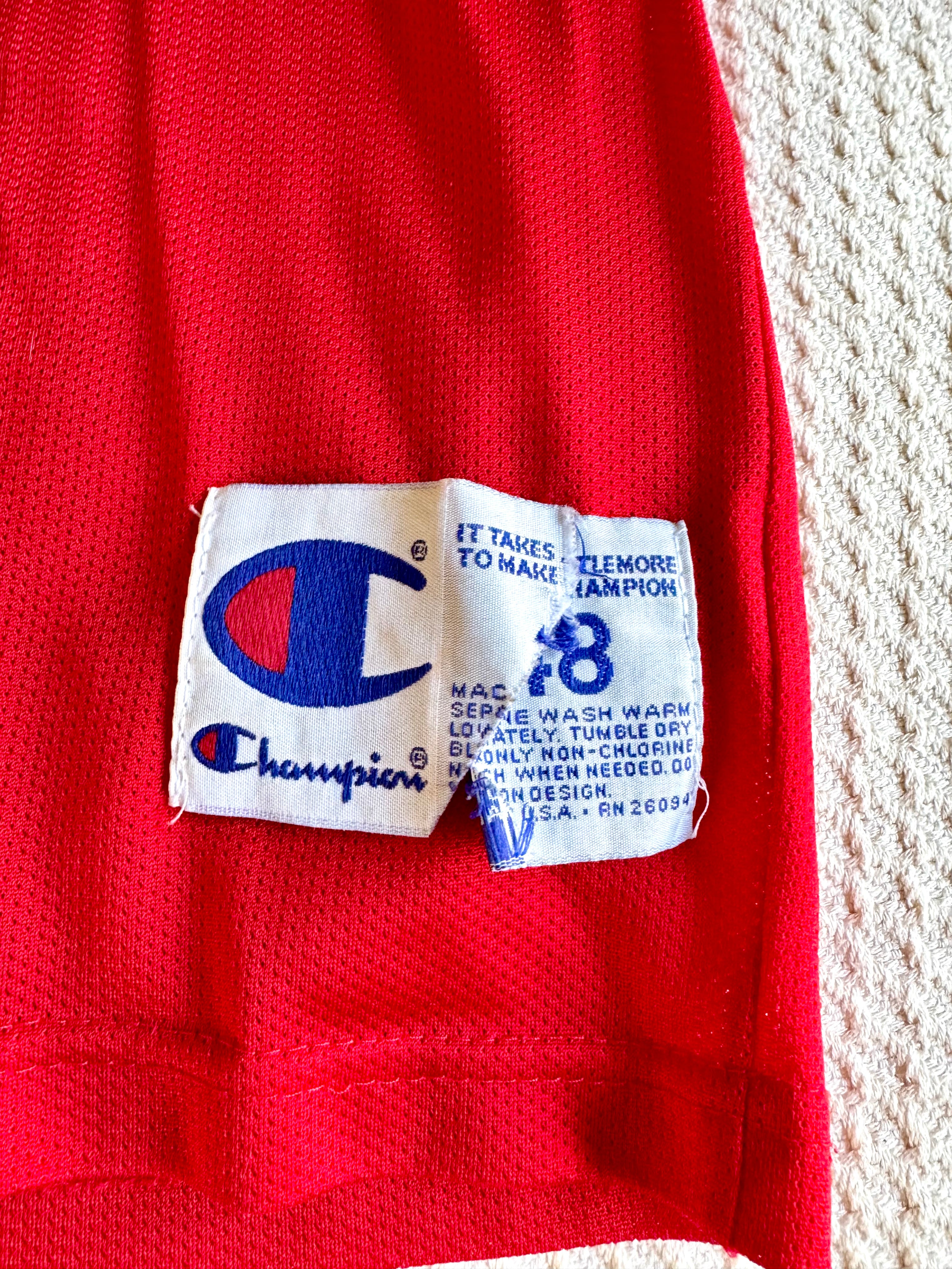 Vtg Champion Atlanta Hawks Dominique Wilkins Jersey | Champion 48 Wilkins Jersey