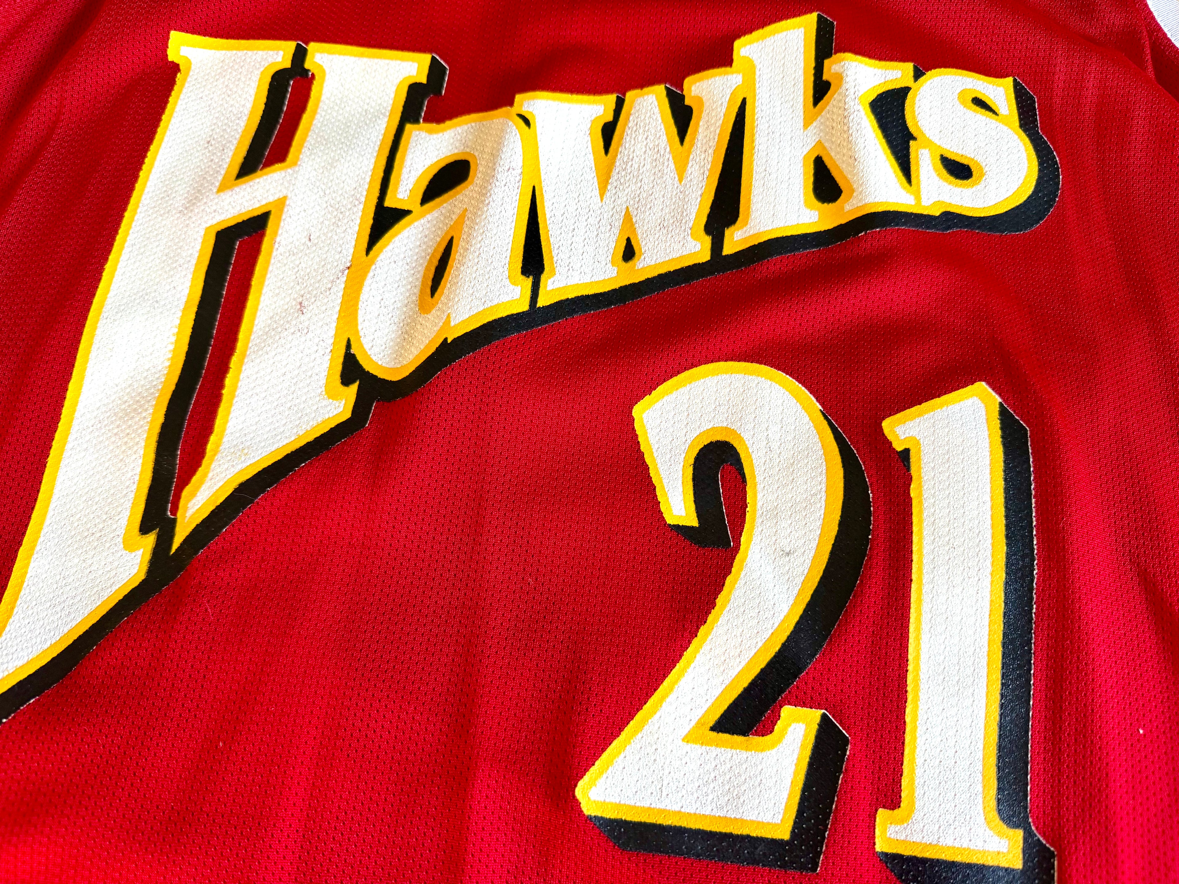 Vtg Champion Atlanta Hawks Dominique Wilkins Jersey | Champion 48 Wilkins Jersey