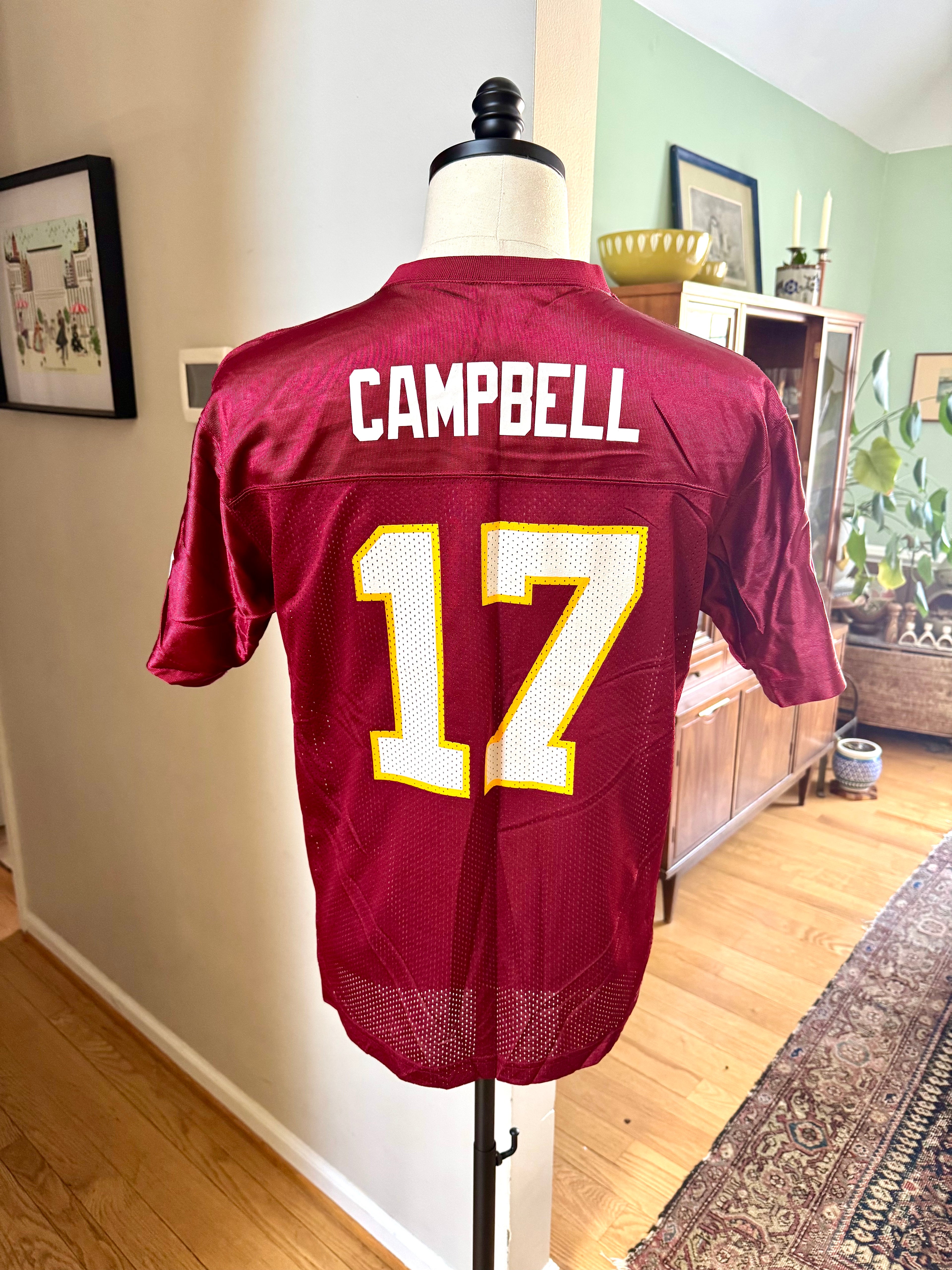 Reebok Washington Redskins Jason Campbell Jersey Style Shirt | XL Redskins Campbell Jersey