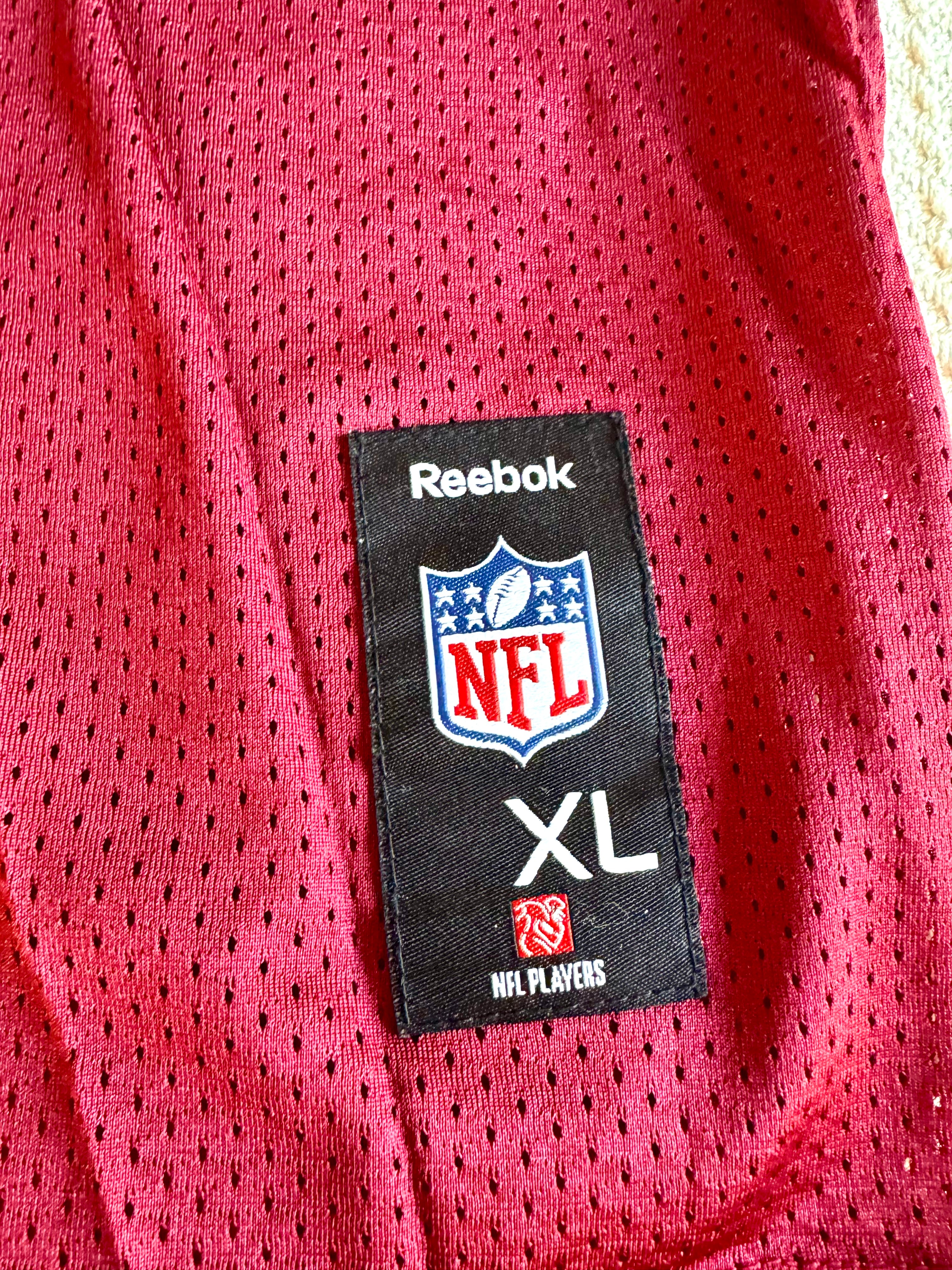 Reebok Washington Redskins Jason Campbell Jersey Style Shirt | XL Redskins Campbell Jersey