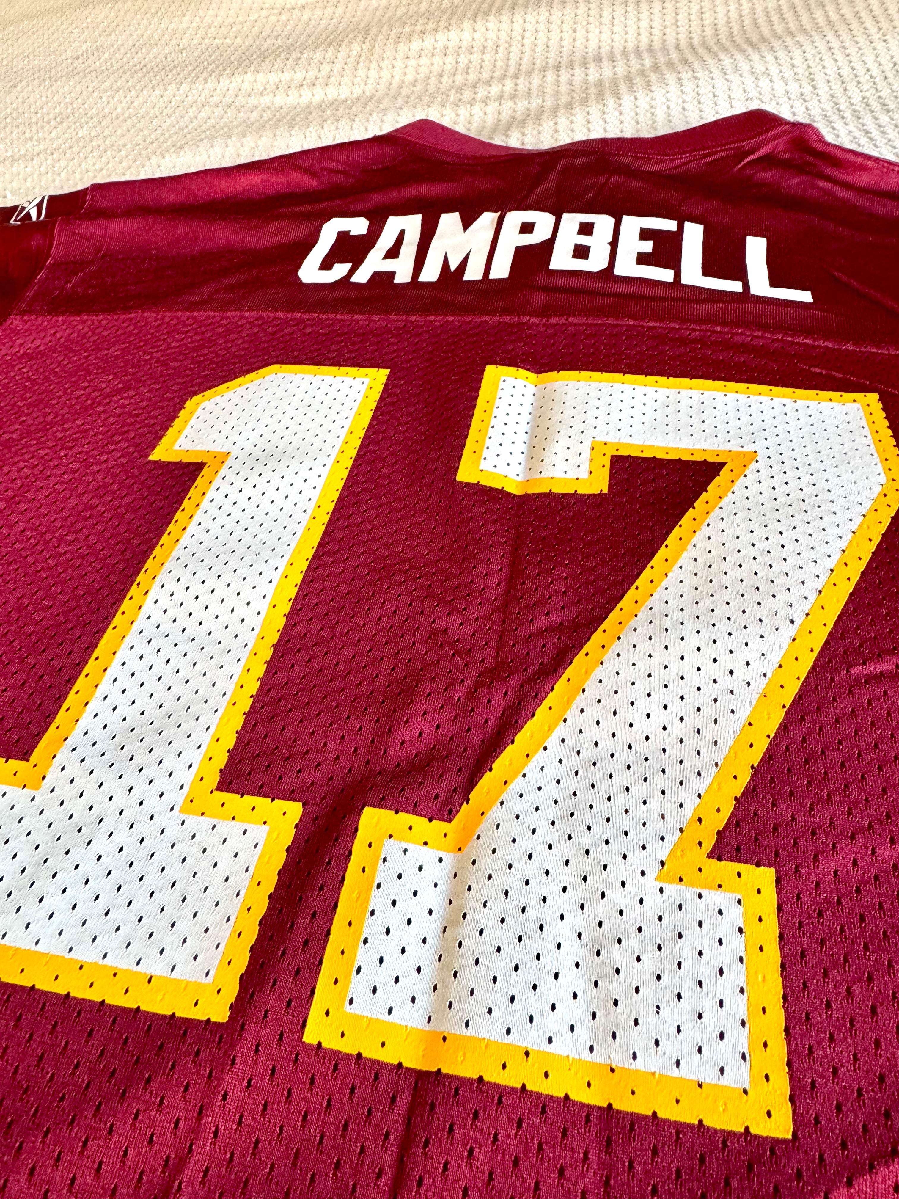 Reebok Washington Redskins Jason Campbell Jersey Style Shirt | XL Redskins Campbell Jersey