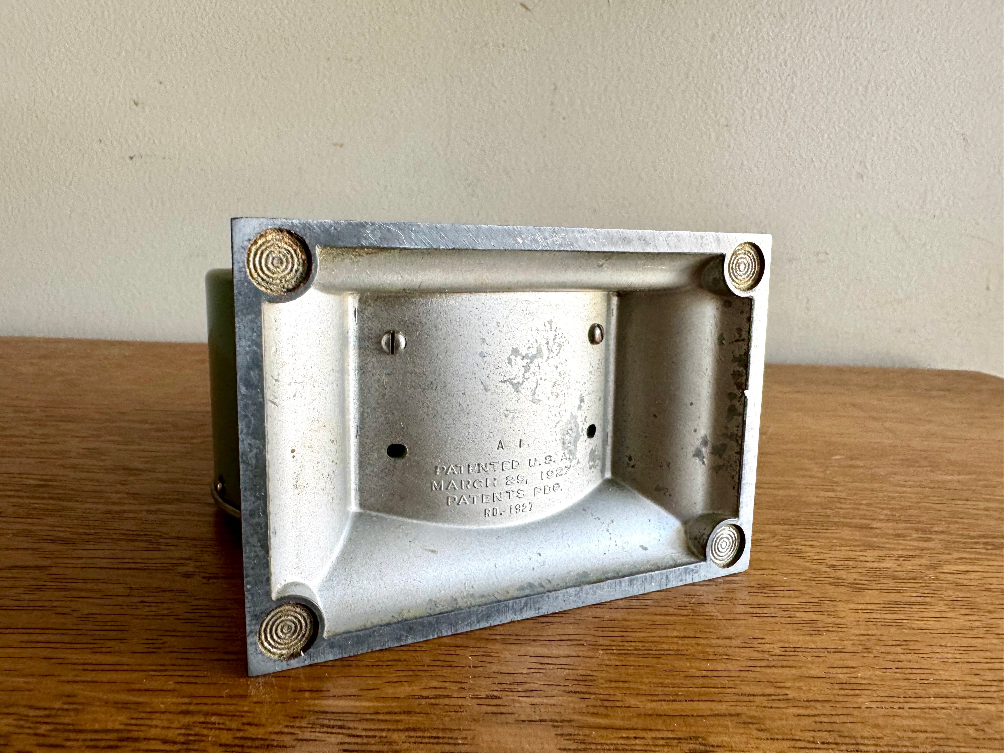 Vtg Mint Green Wind-up Alarm Clock | Made In Canada Unmarked Alarm Clock