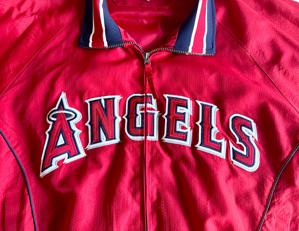 Vtg Majestic Anaheim Angels Baseball Jacket Size Men's XL | Majestic Authentic Collection Jacket
