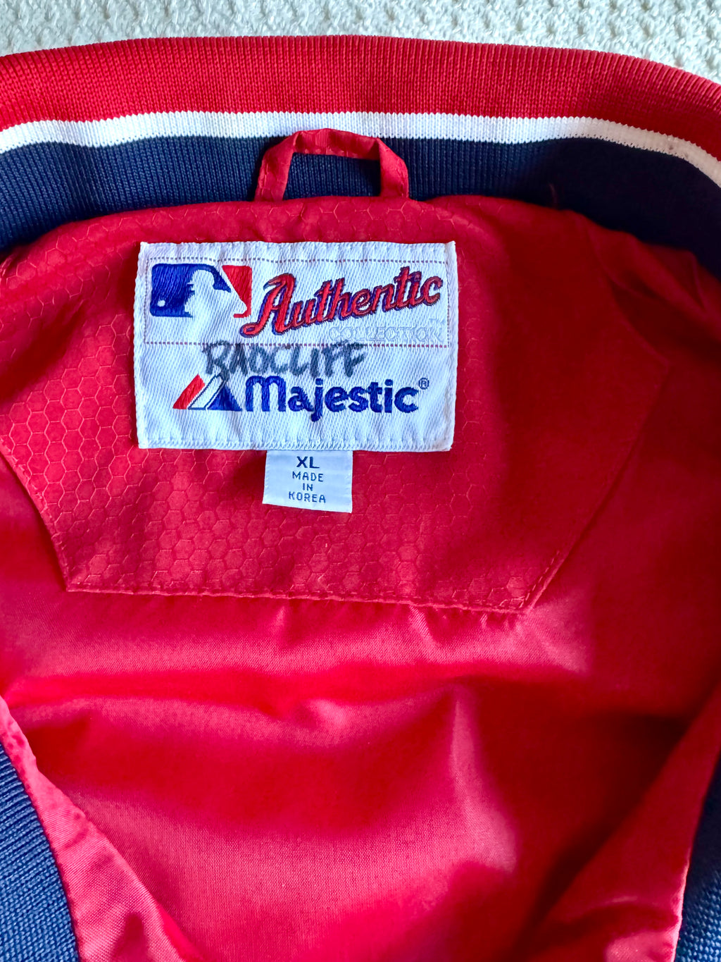 Vtg Majestic Anaheim Angels Baseball Jacket Size Men's XL | Majestic Authentic Collection Jacket