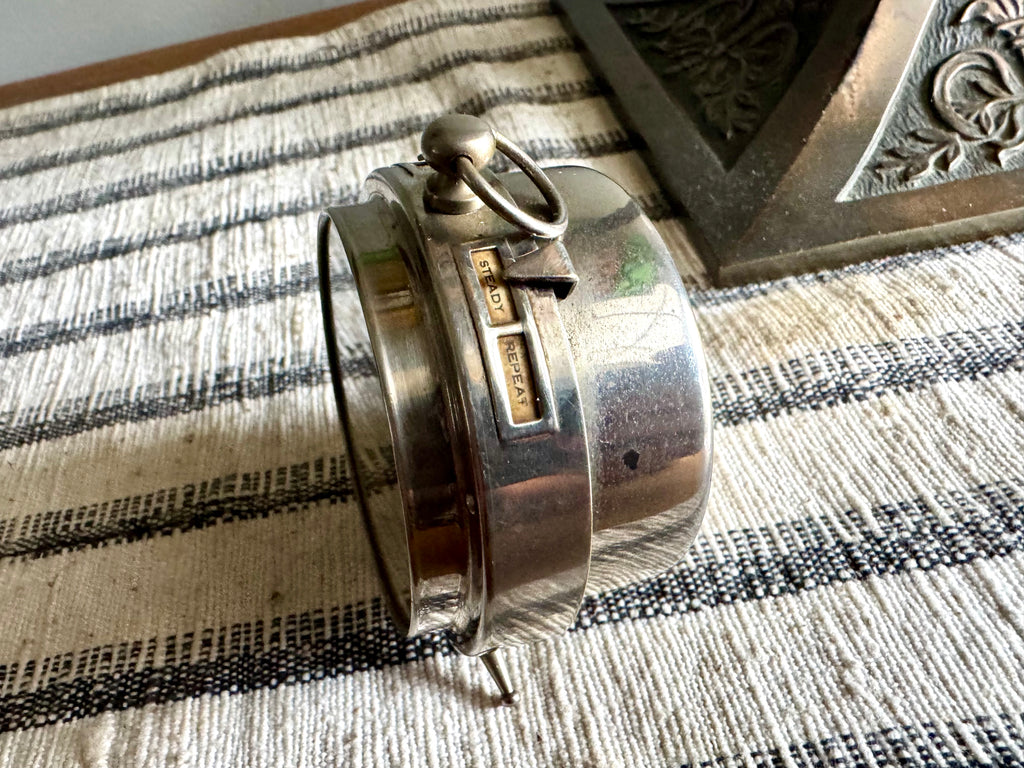 Antique 1919 Westclox Baby Ben Style 1 Luminous Alarm Clock