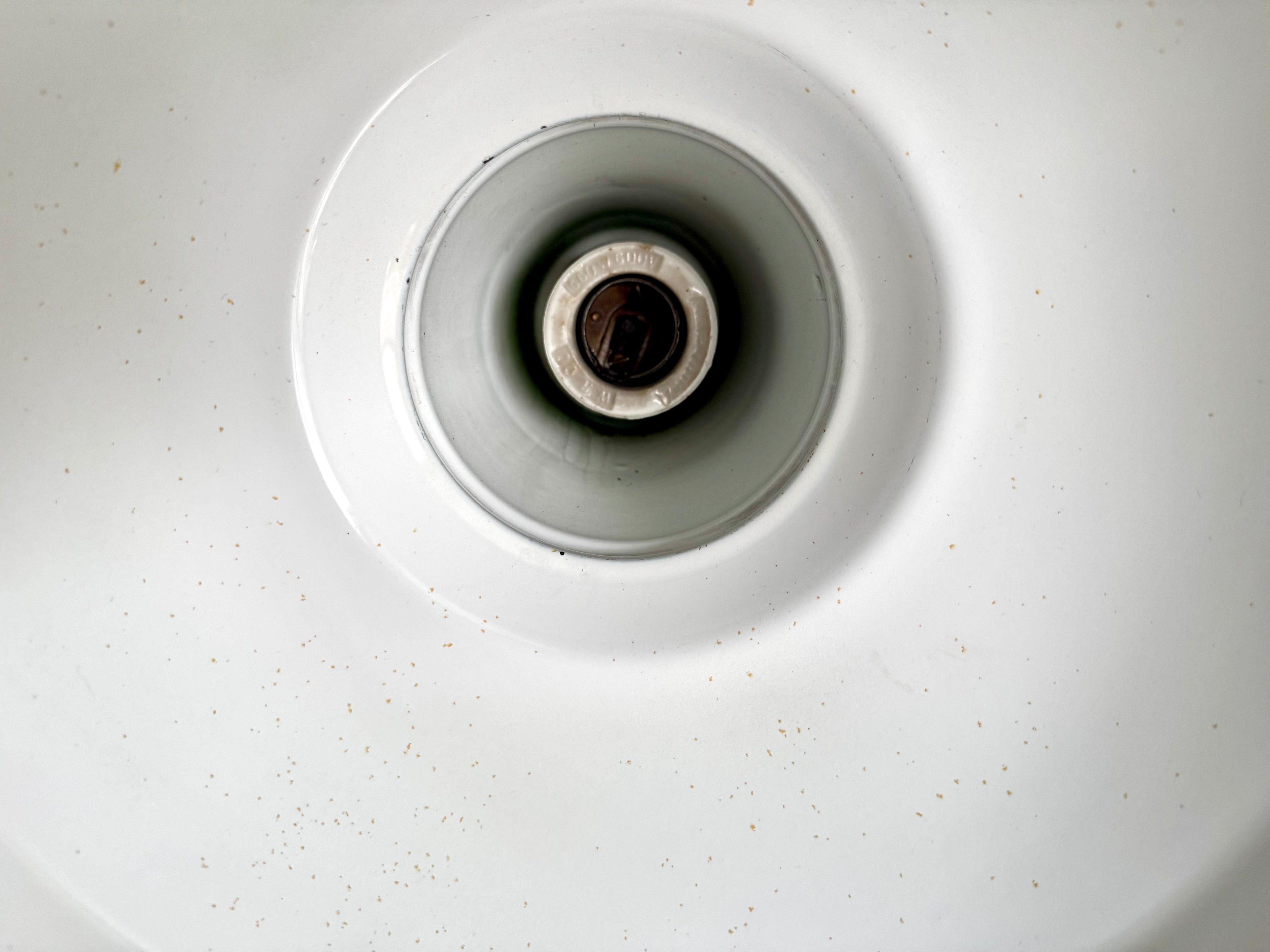 1930's Green Porcelain Industrial Pendant Lamp | 14" Wheeler Enamel Metal Shade Pendant Lamp