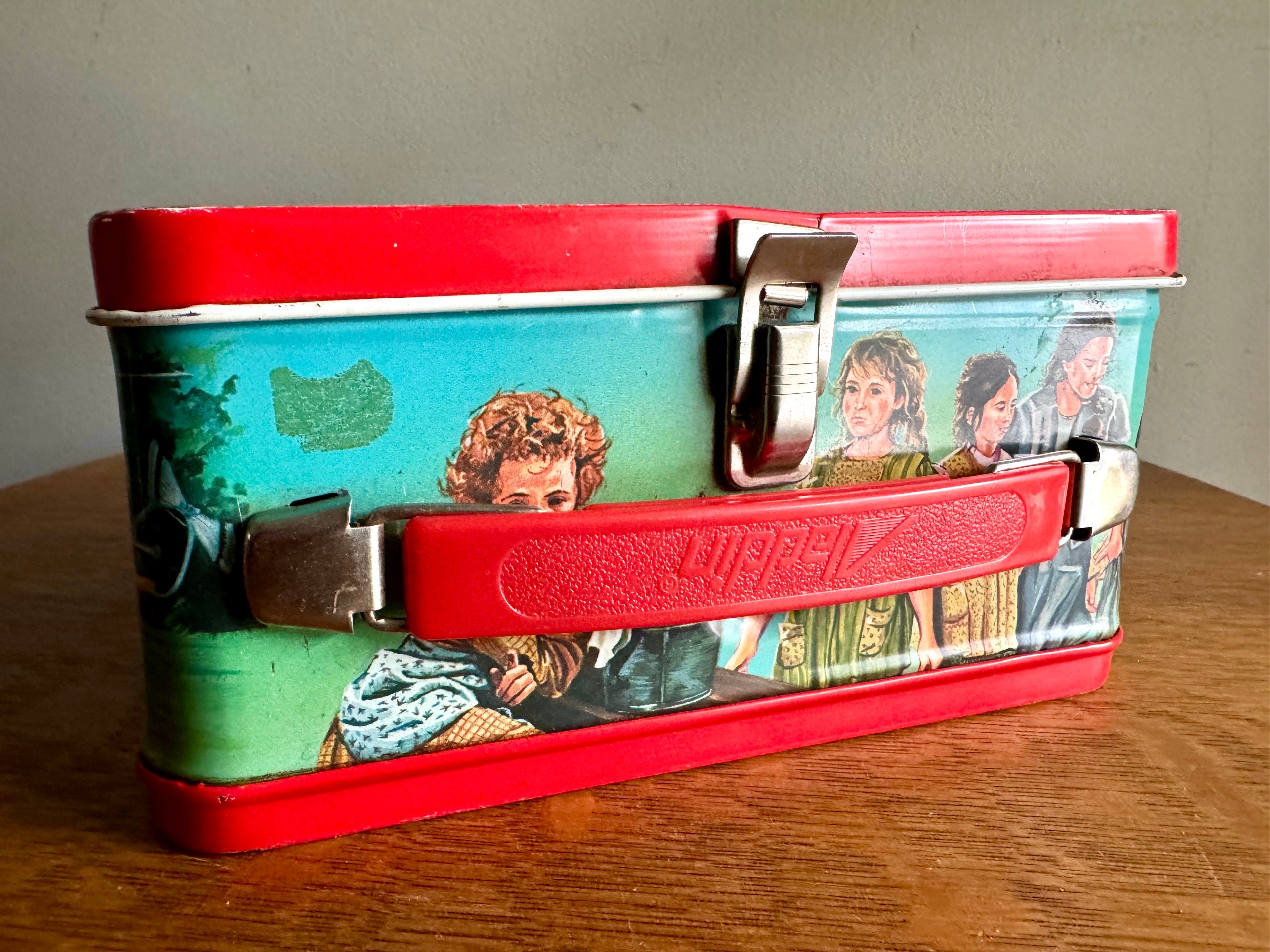 1981 Orphan Annie Lunch Box By Aladdin | Distressed Annie Lunch Pale