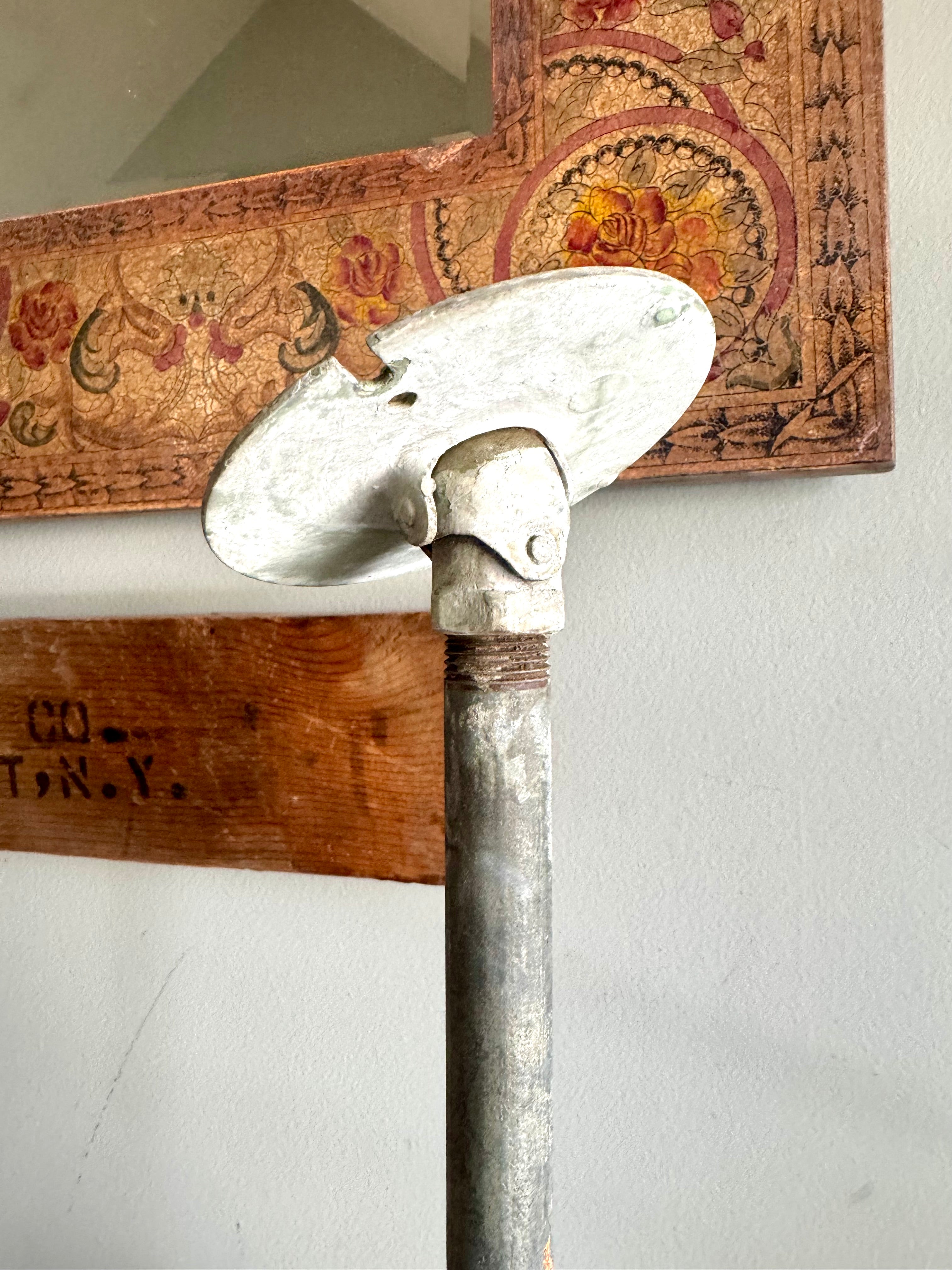 1930's Green Porcelain Industrial Pendant Lamp | 14" Benjamin Enamel Metal Shade Pendant Lamp (2 avail)