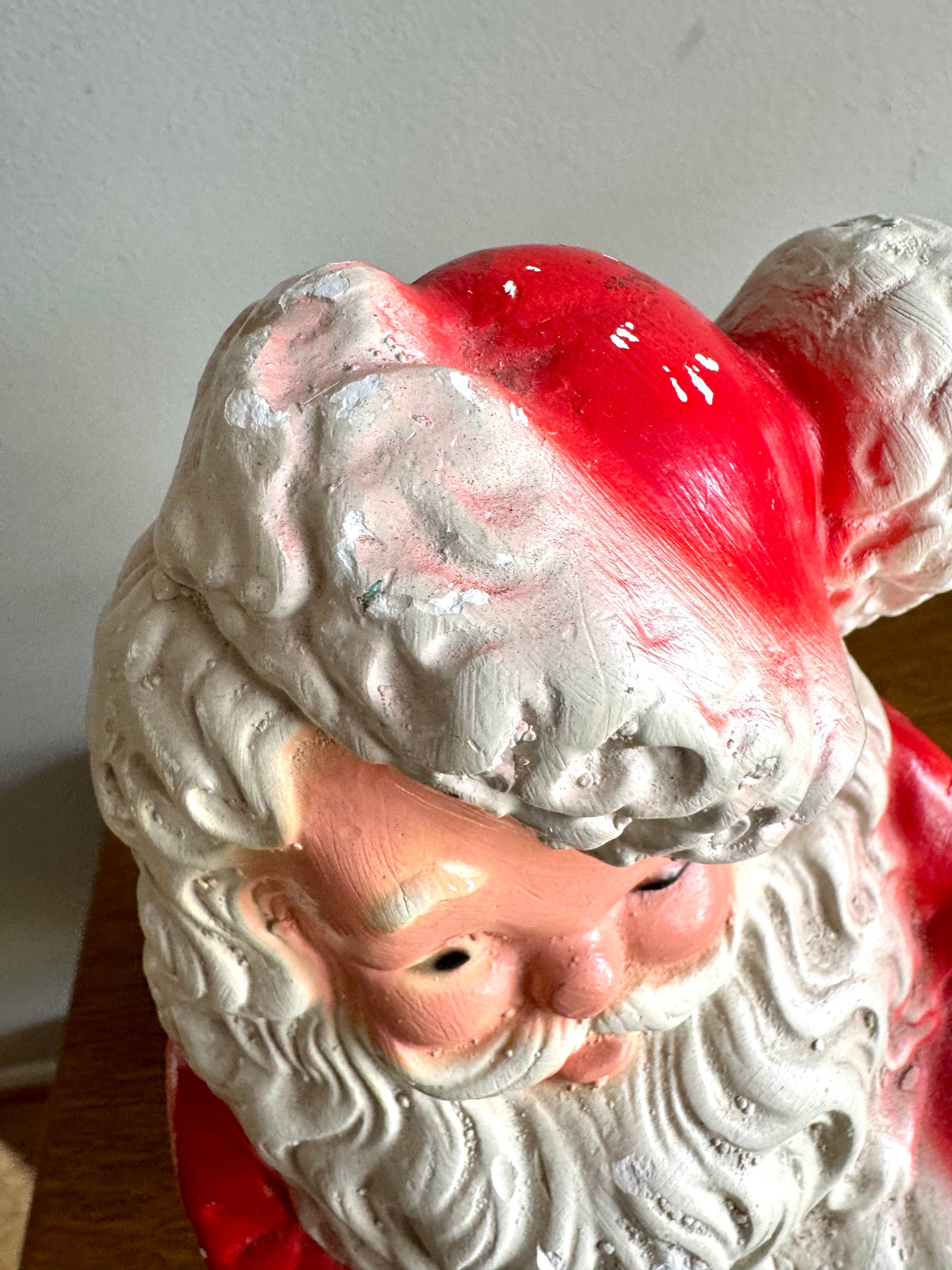 Vtg Ceramic Winking Santa Claus Bank | Ceramic Made In Mexico Santa Clause