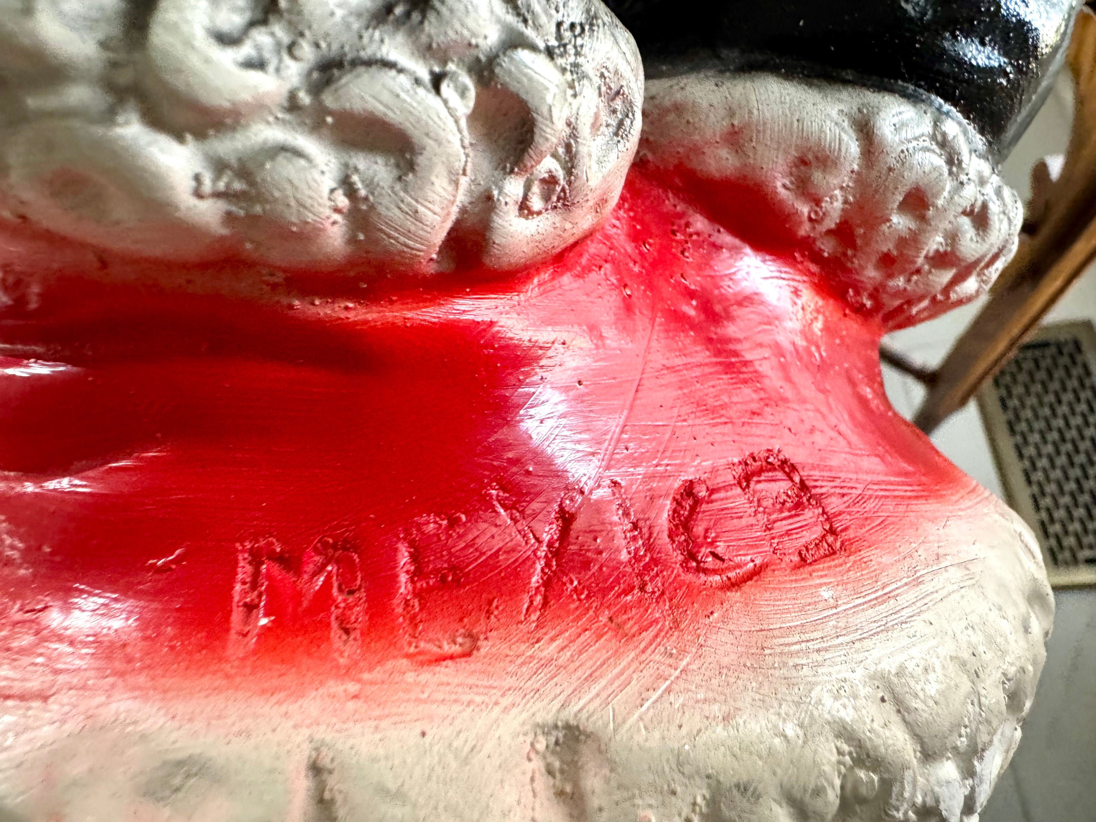 Vtg Ceramic Winking Santa Claus Bank | Ceramic Made In Mexico Santa Clause