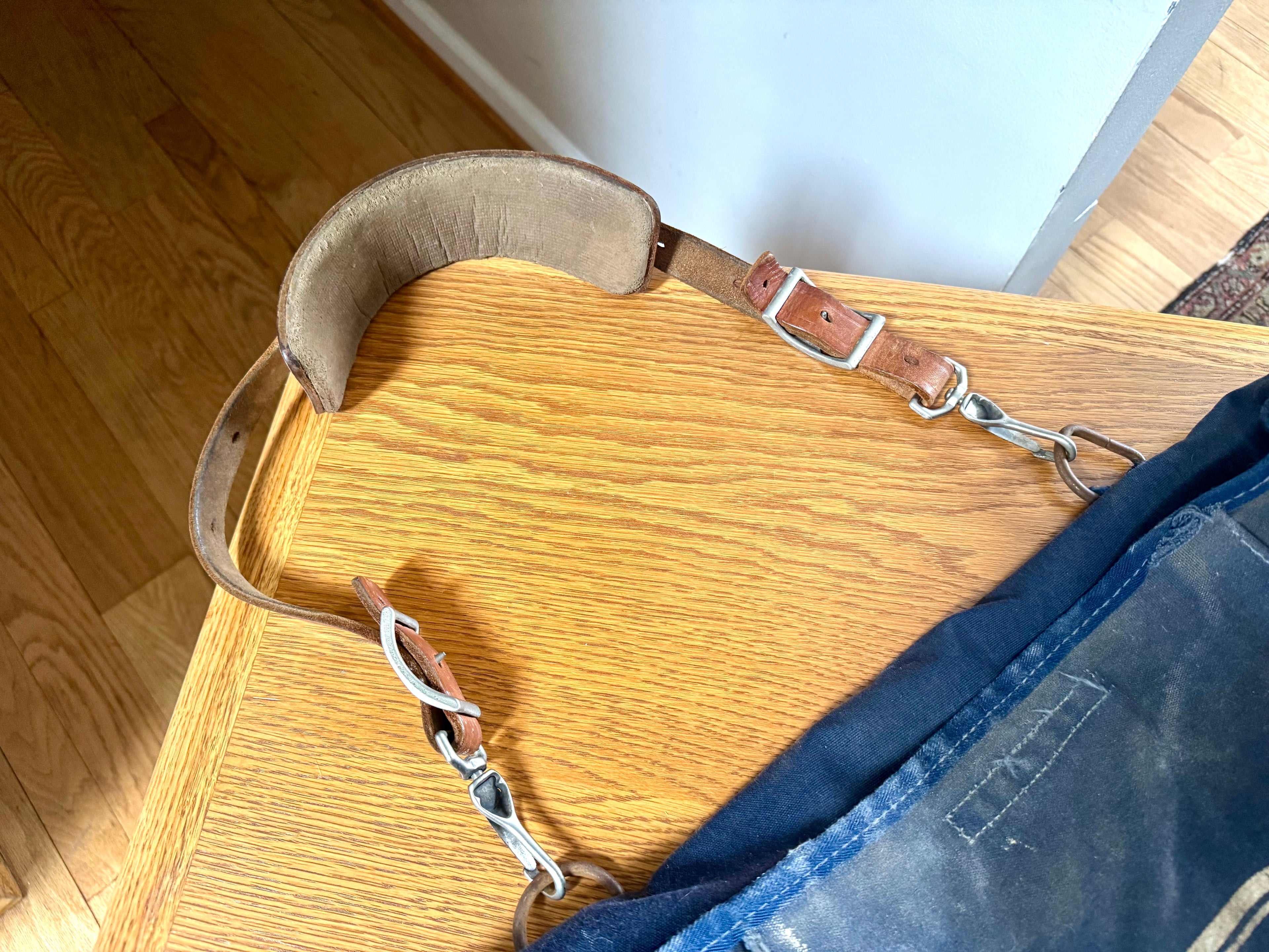 Vintage Distressed USPS US Mail Canvas Bag D1200-F