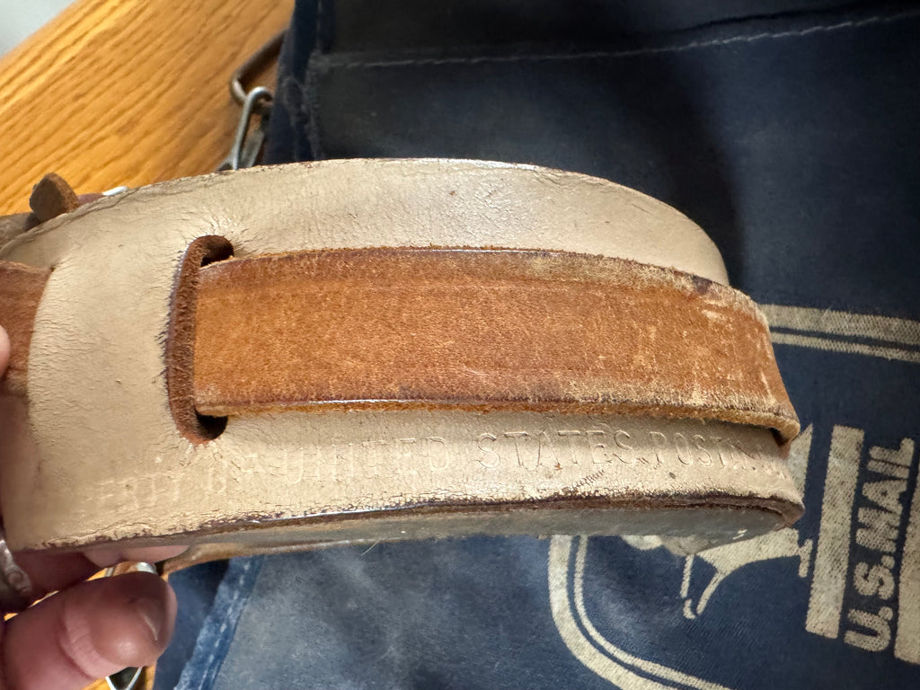 Vintage Distressed USPS US Mail Canvas Bag D1200-F